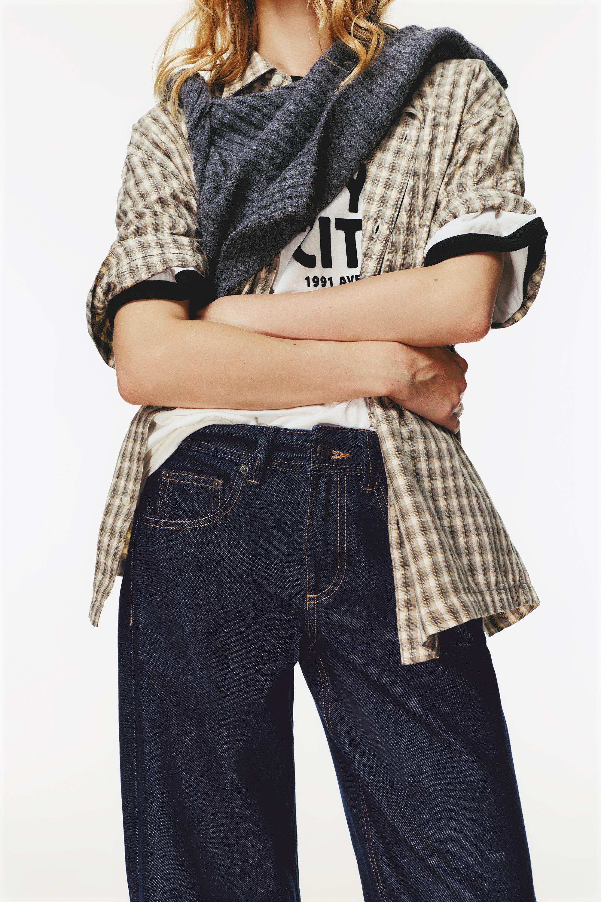 Düşük bel straight fit jean - Görsel 27