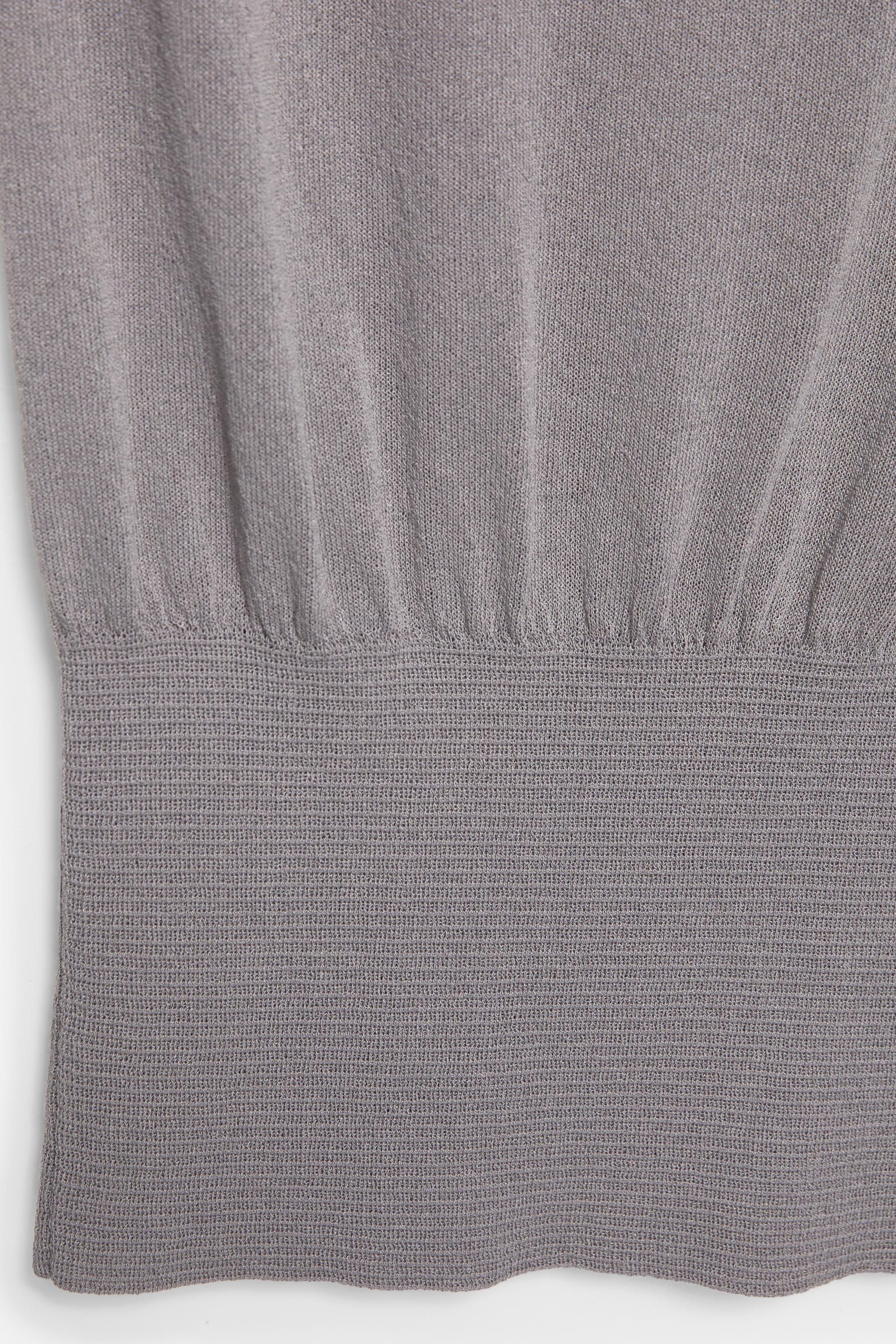 Elastic waist top — Steel