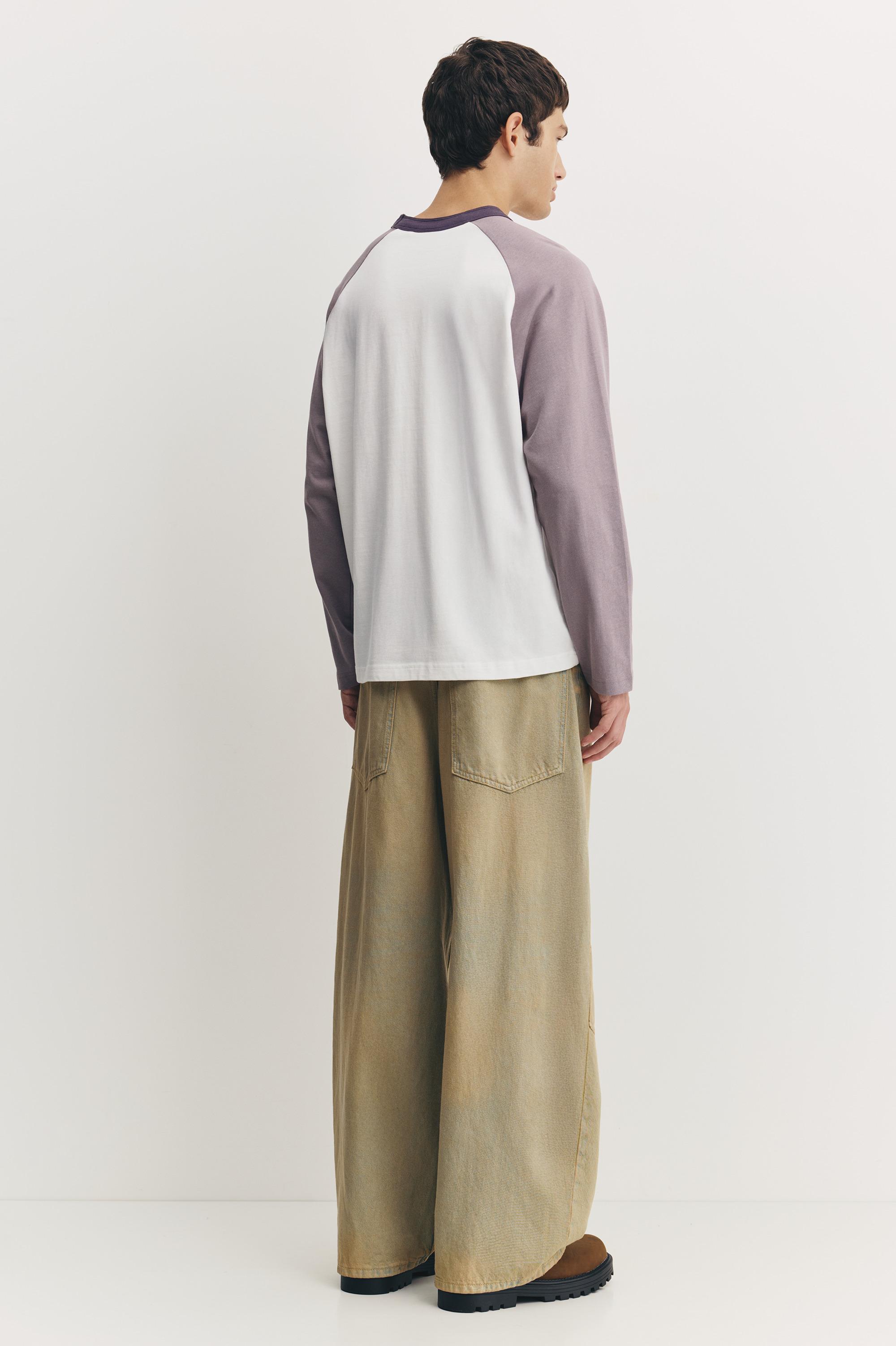 Reglan kol uzun kollu t-shirt - Görsel 27