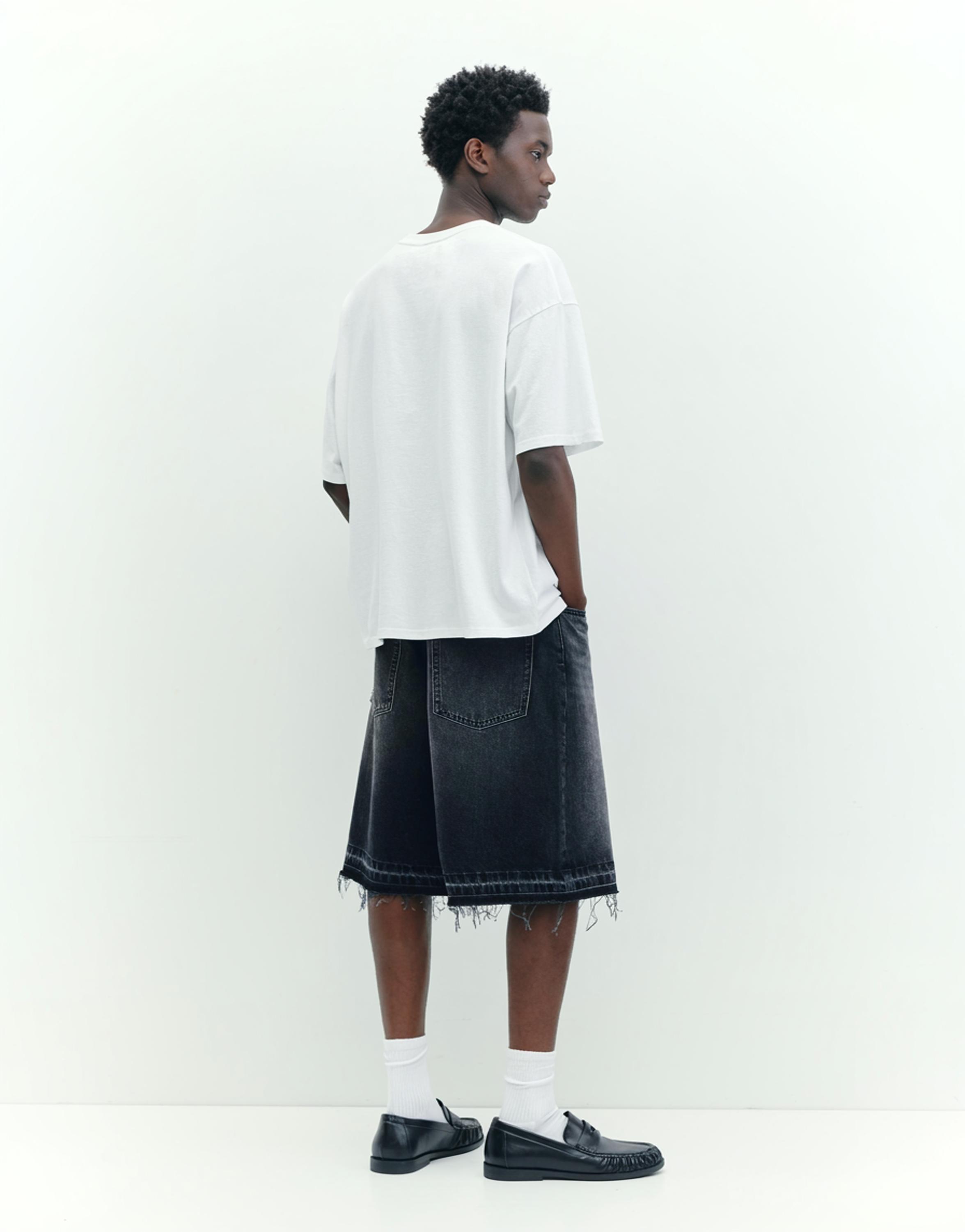 STWD T-shirt with headphones graphic — Off white