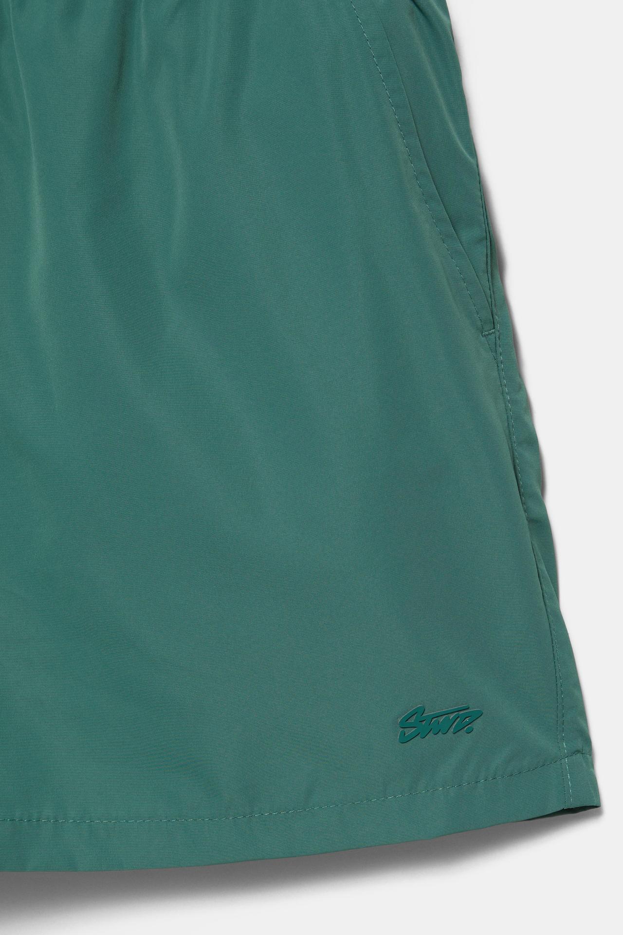 Basic swimming trunks — Green