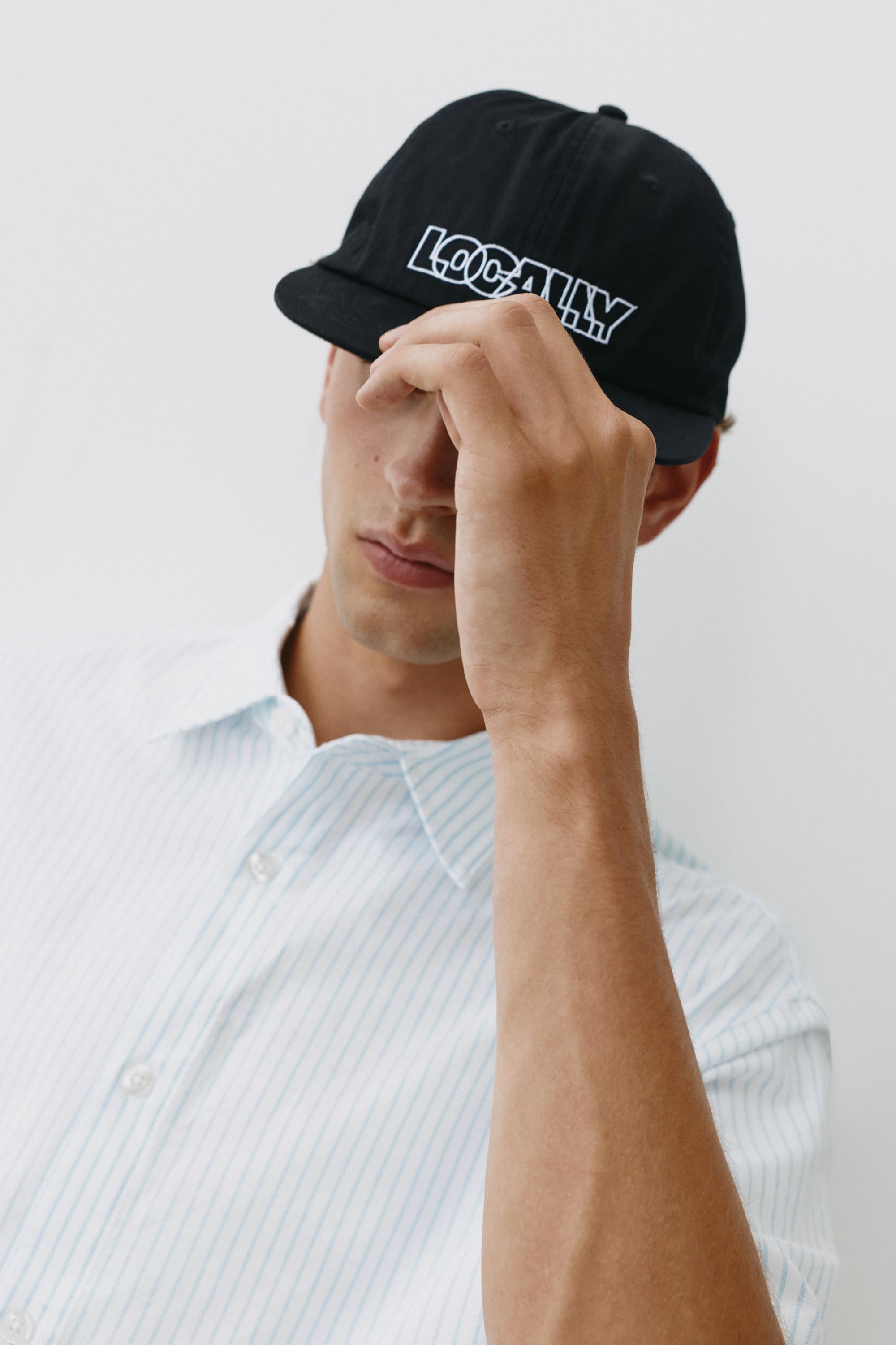 LOCALLY embroidered STWD cap — Black