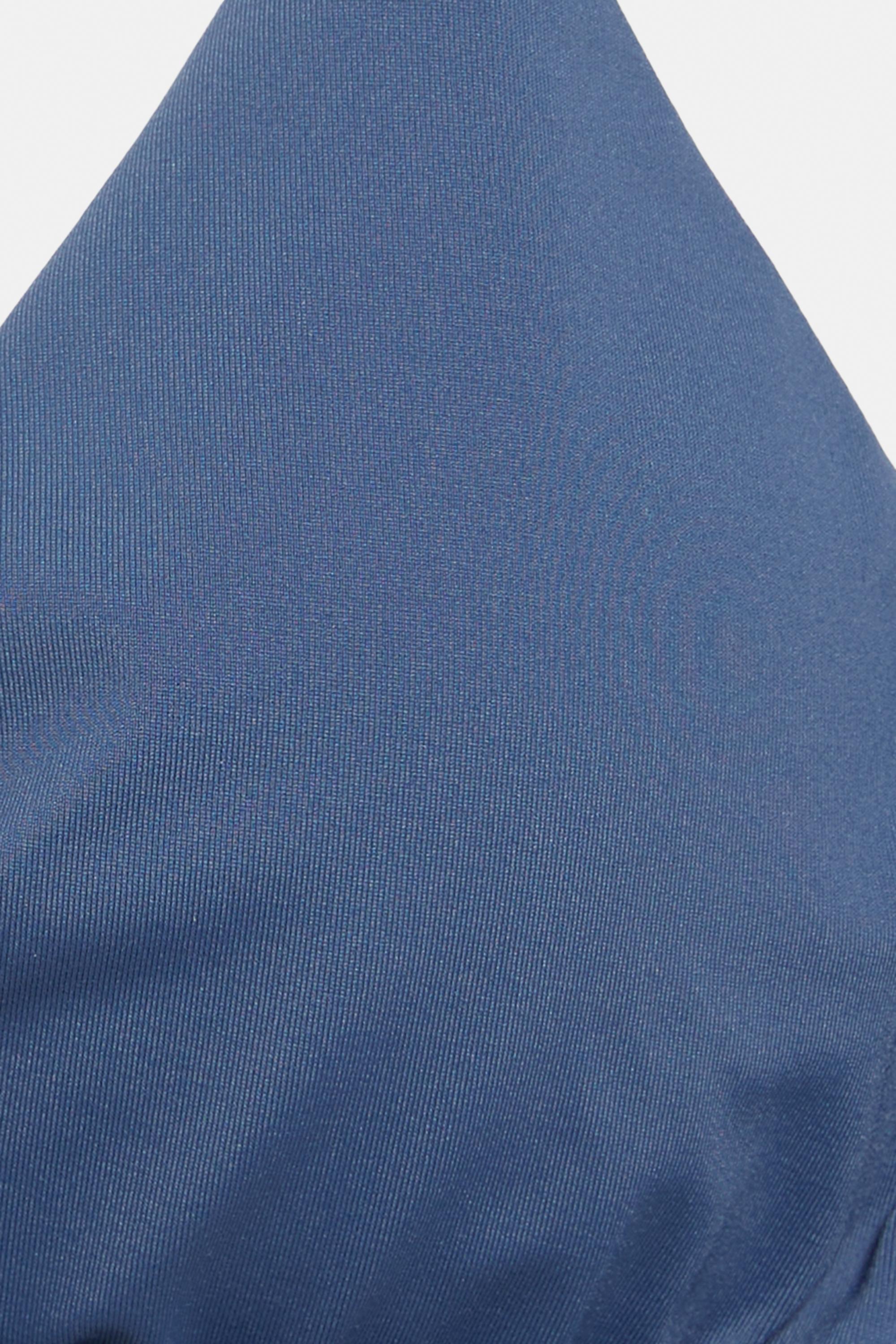 Triangle bikini top — Blue