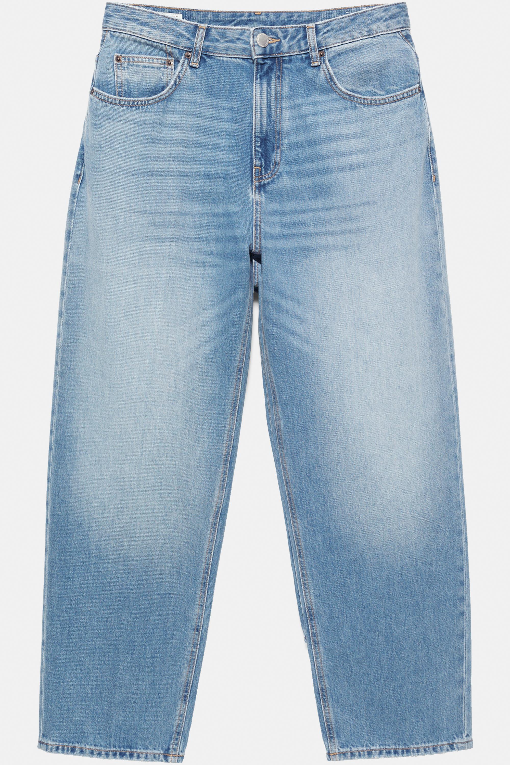 Relaxed baggy jeans — Medium blue