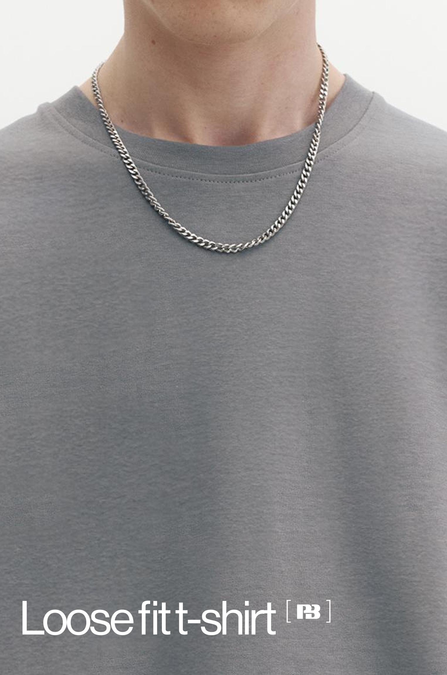 Loose fit T-shirt — Grey