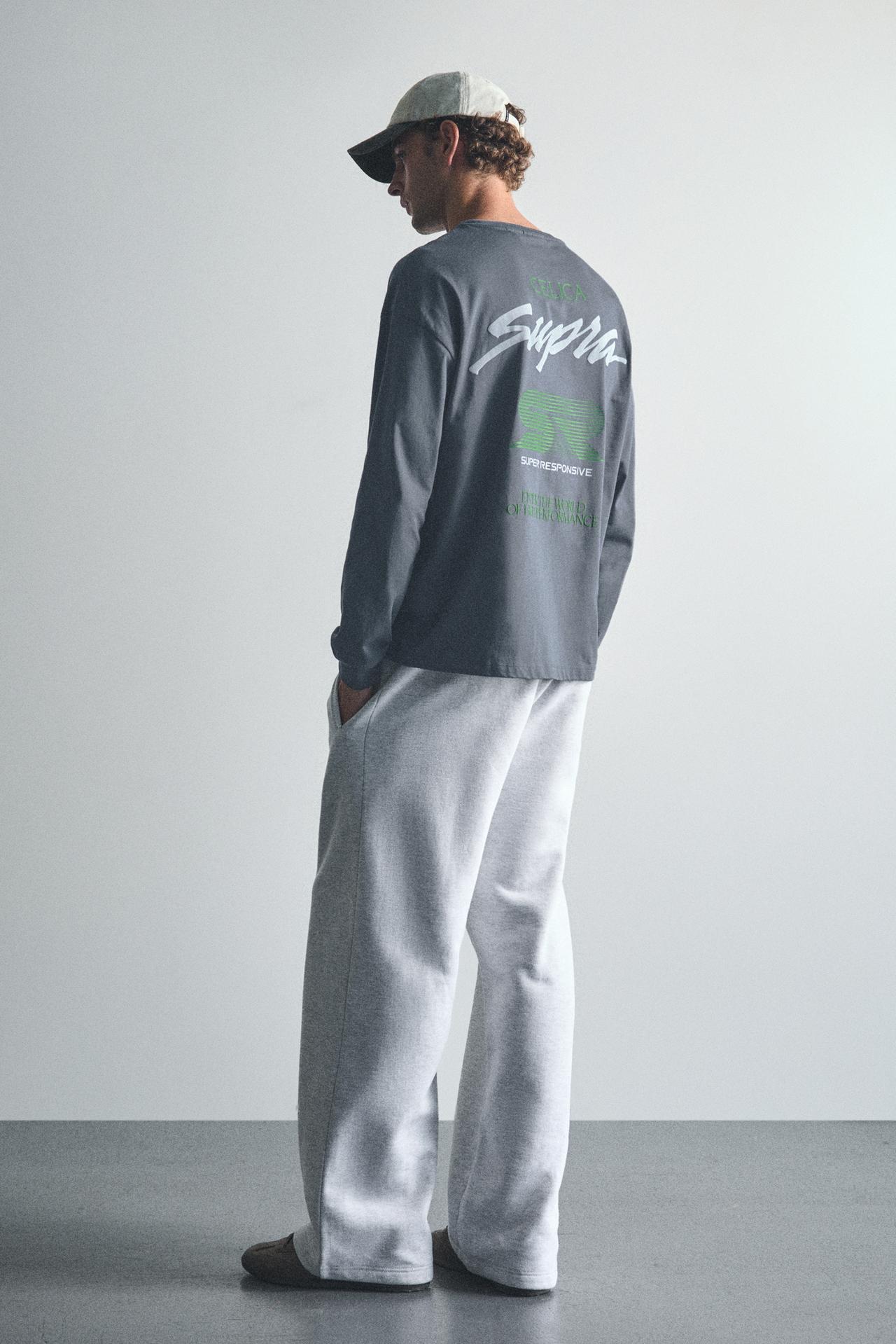 Toyota Celica long sleeve T-shirt — Dark anthracite