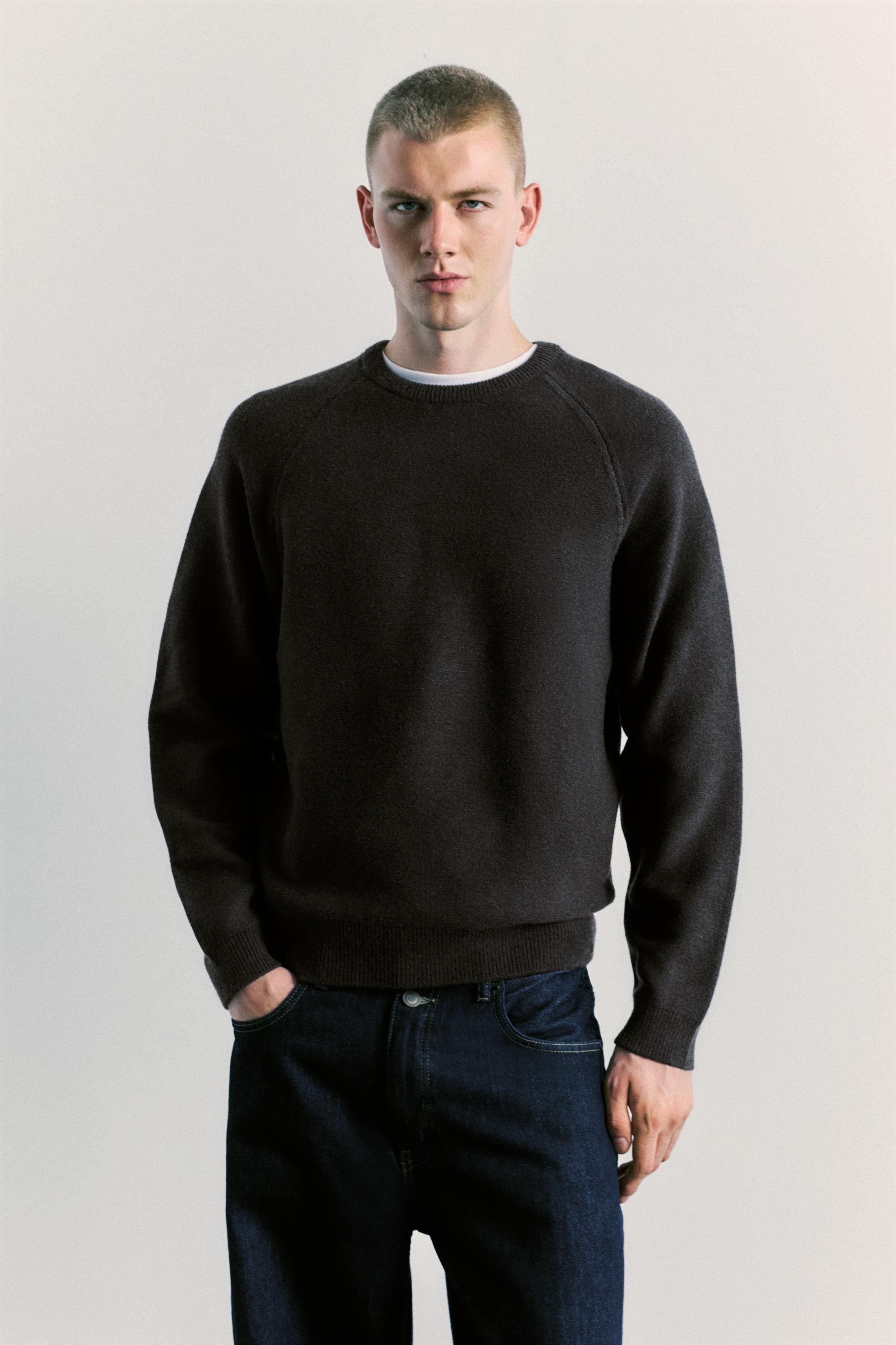 Pull En Maille À Manches Raglan