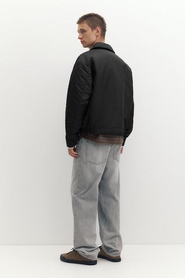 Boxy bomber jacket — Black 3
