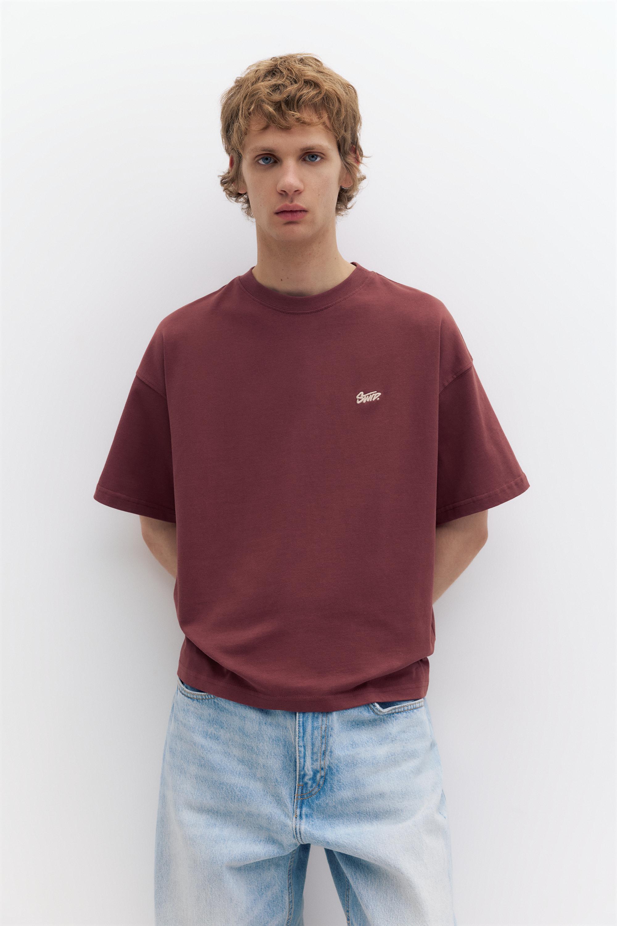 STWD logolu salaş t-shirt