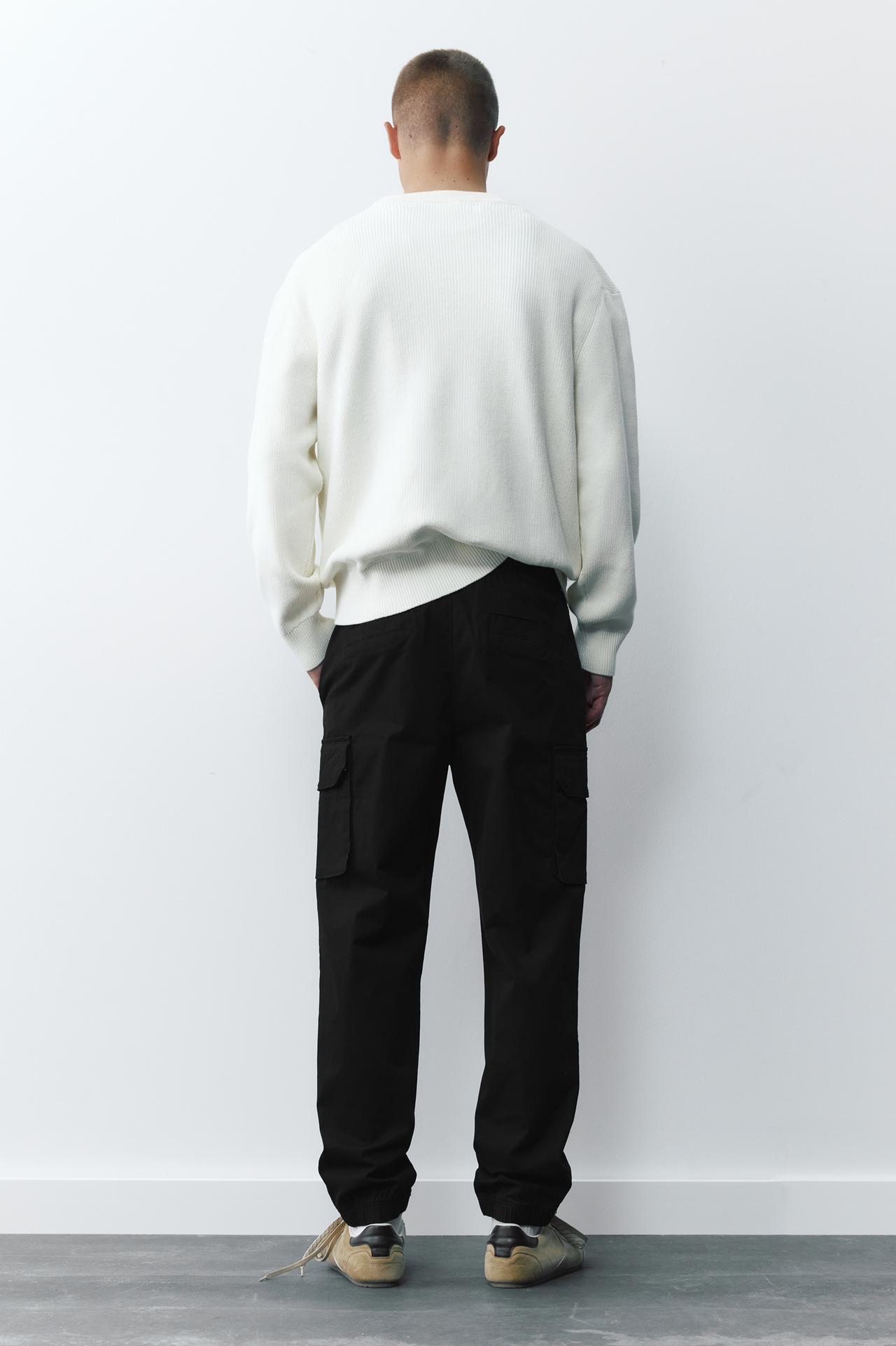 Cargo joggers — Black