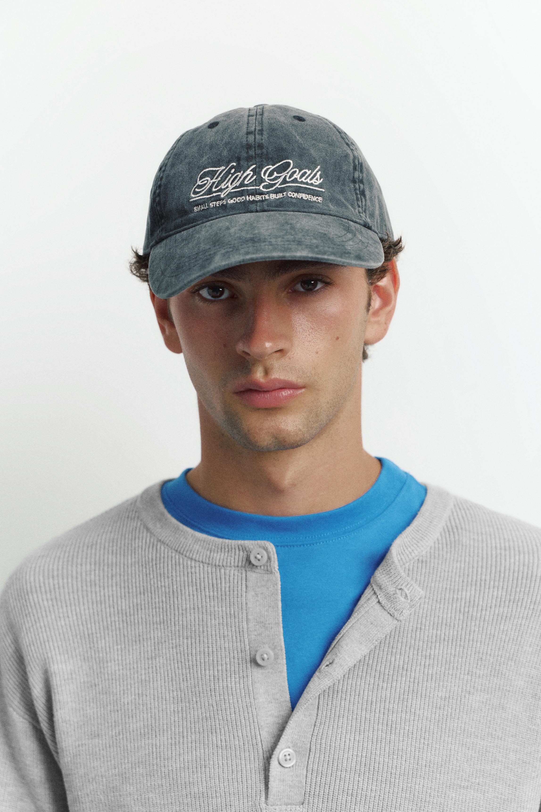 Henley neck jumper — Grey marl