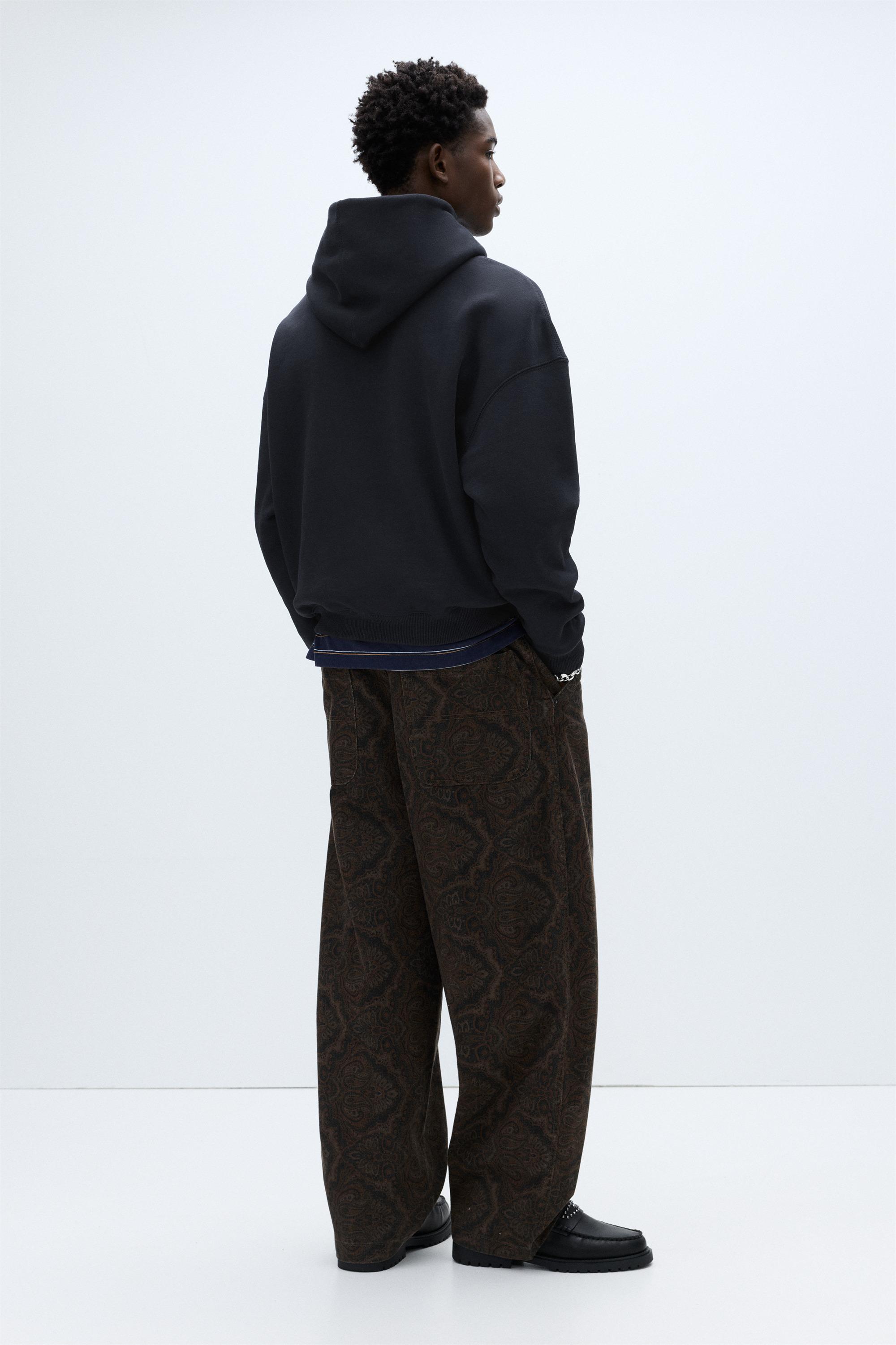Boxy hoodie — Navy