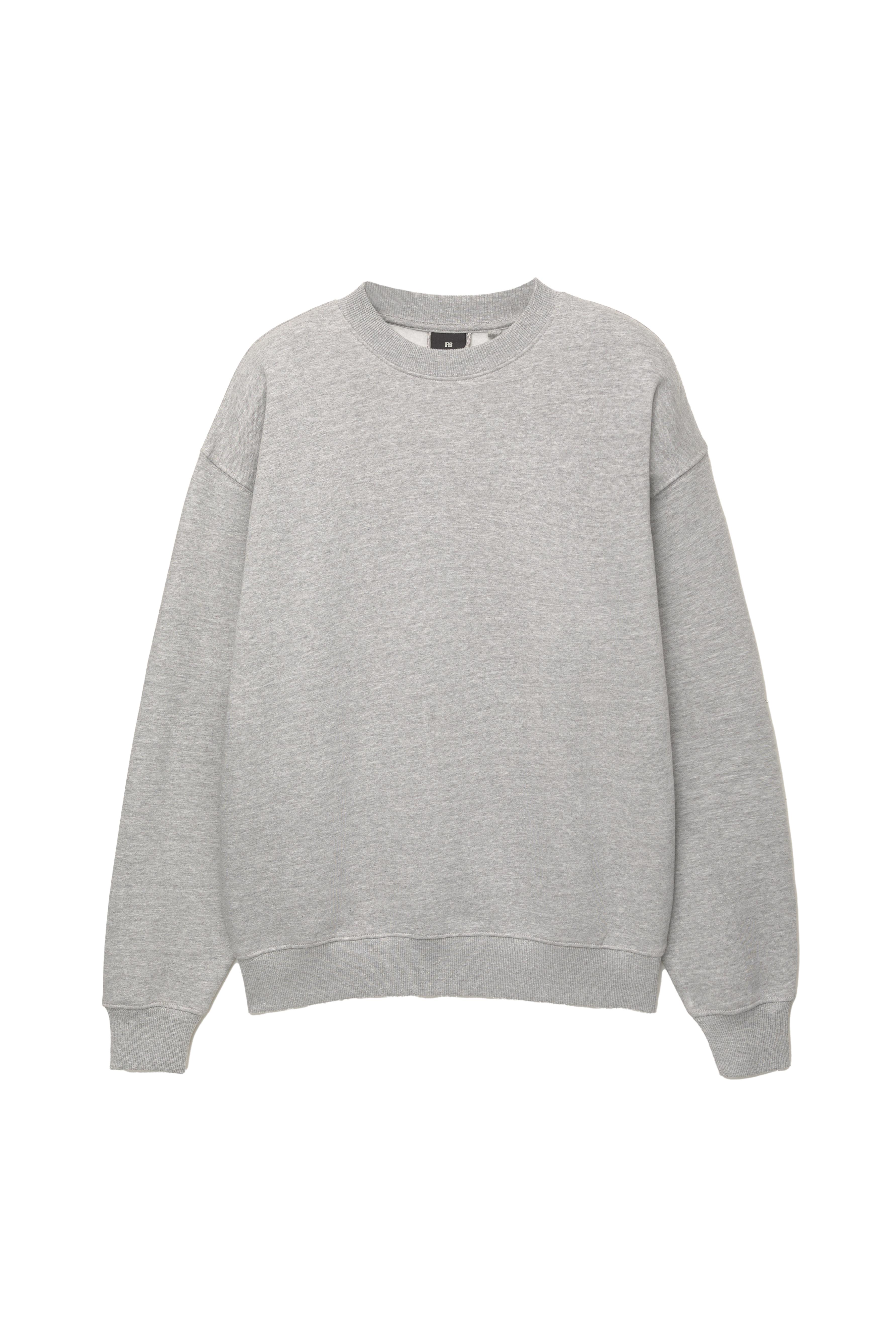 Basic bisiklet yaka sweatshirt - Görsel 46