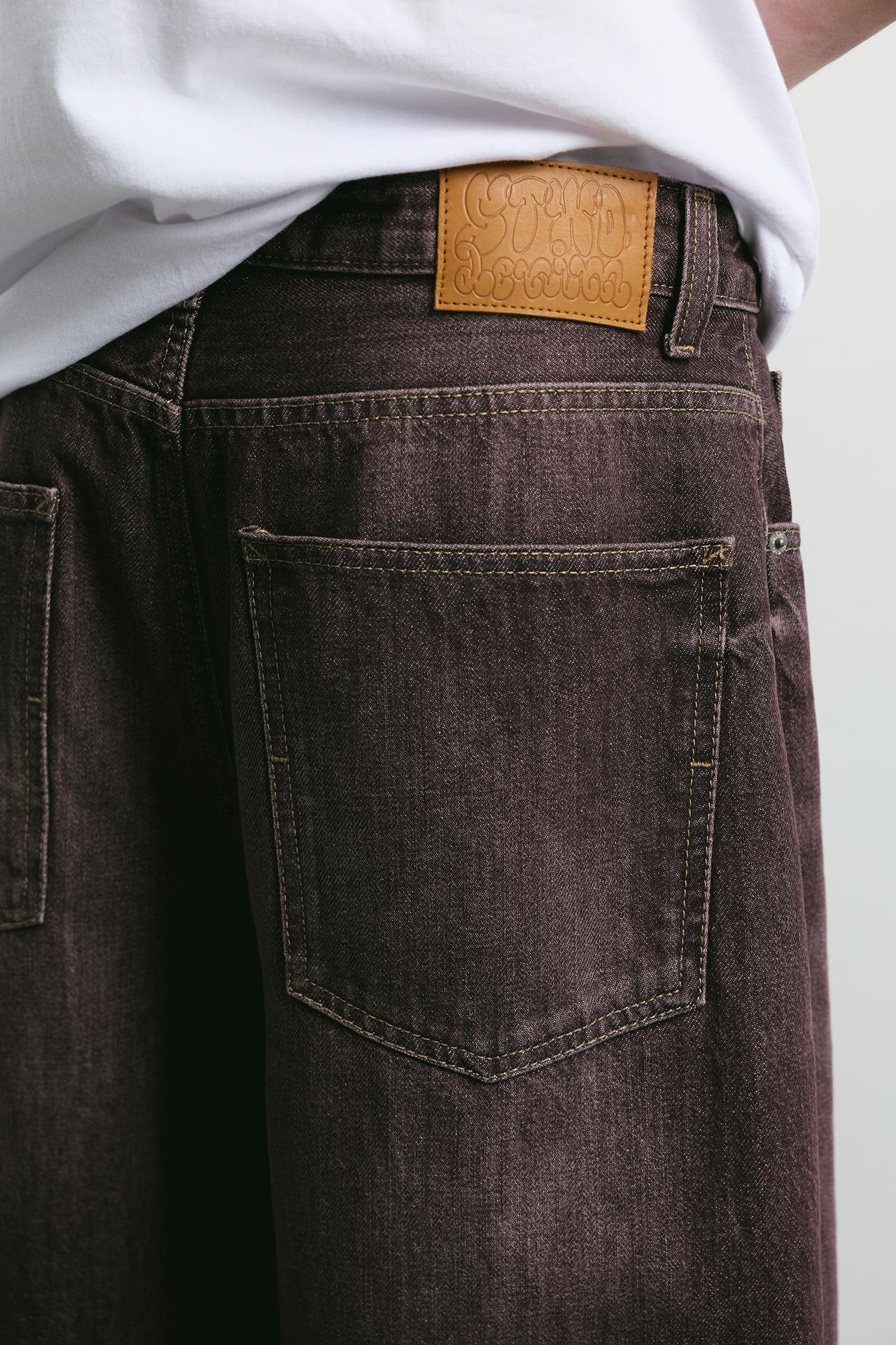 Baggy relaxed fit jeans — Mulberry
