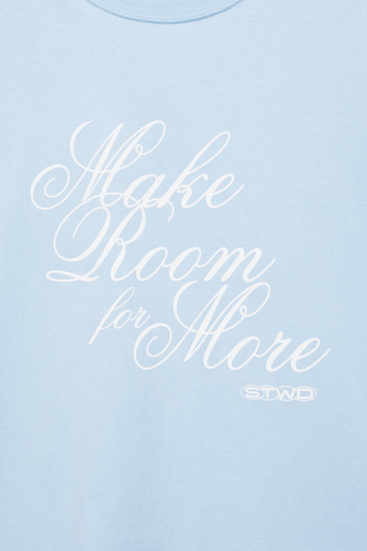STWD graphic T-shirt — Pale blue