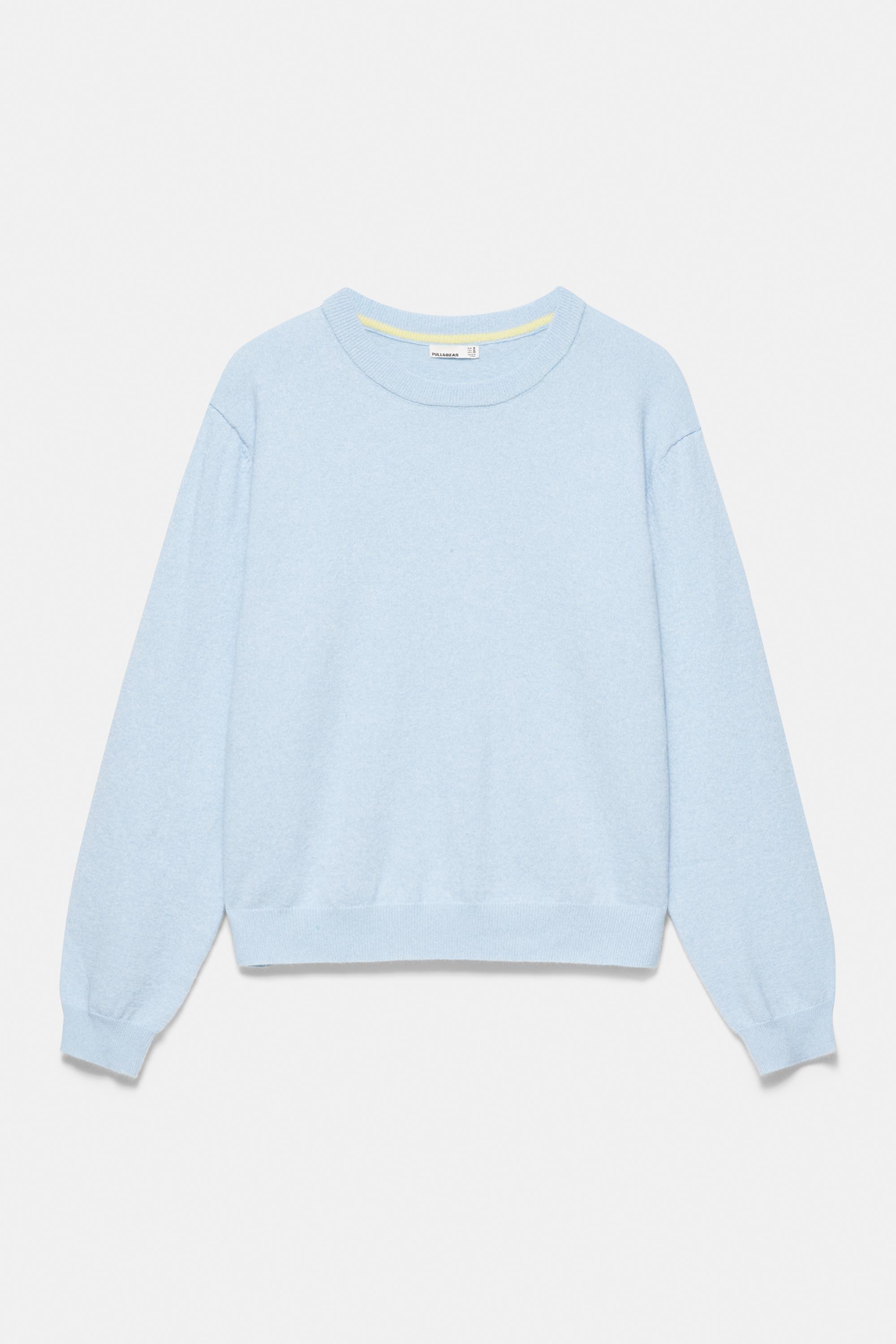 Soft knit jumper — Pale sky blue