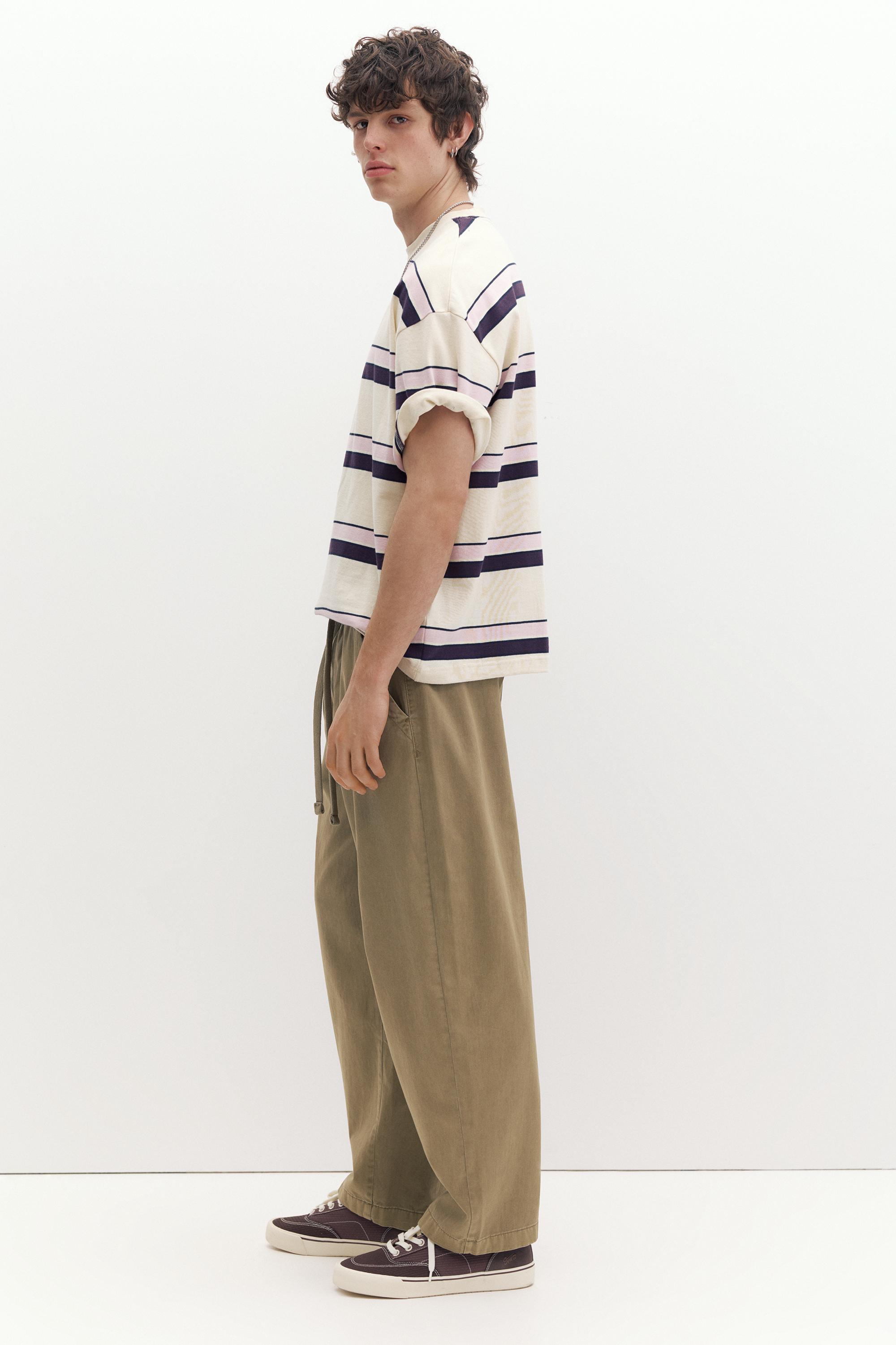 Baggy jogger pants — Brown