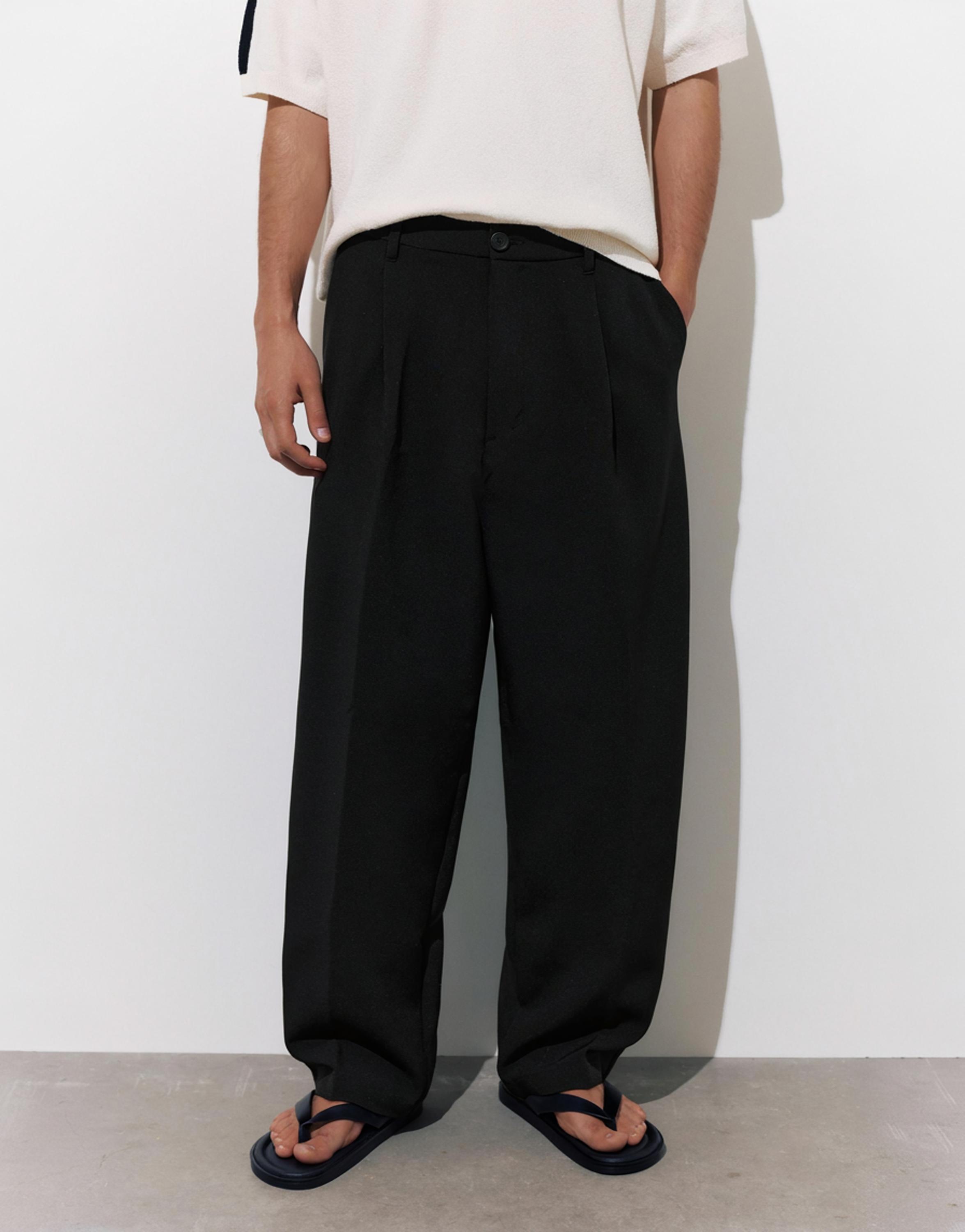 Tailored fit pilili pantolon - Görsel 15