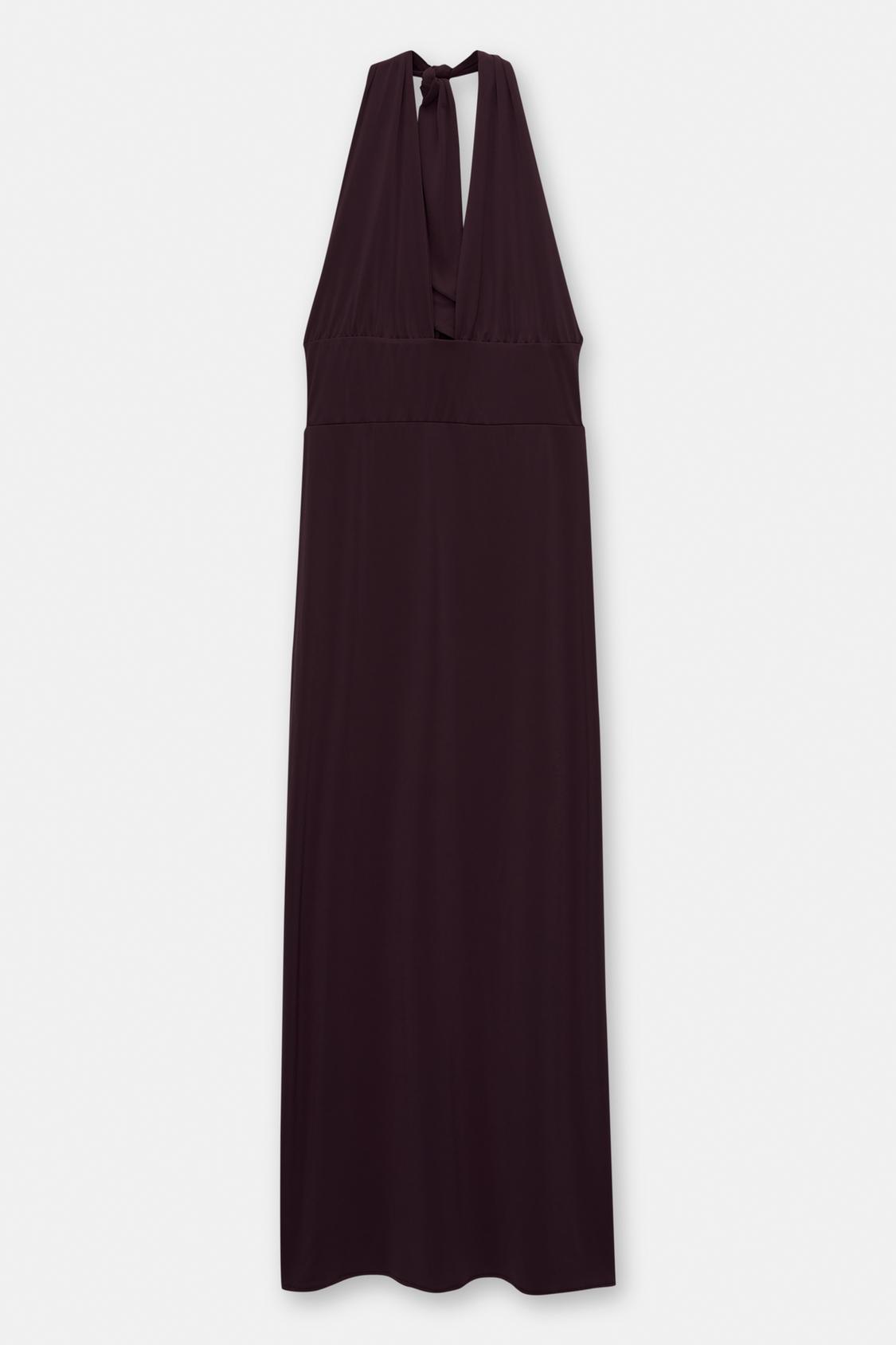 Midi-Neckholder-Kleid - PULL&BEAR