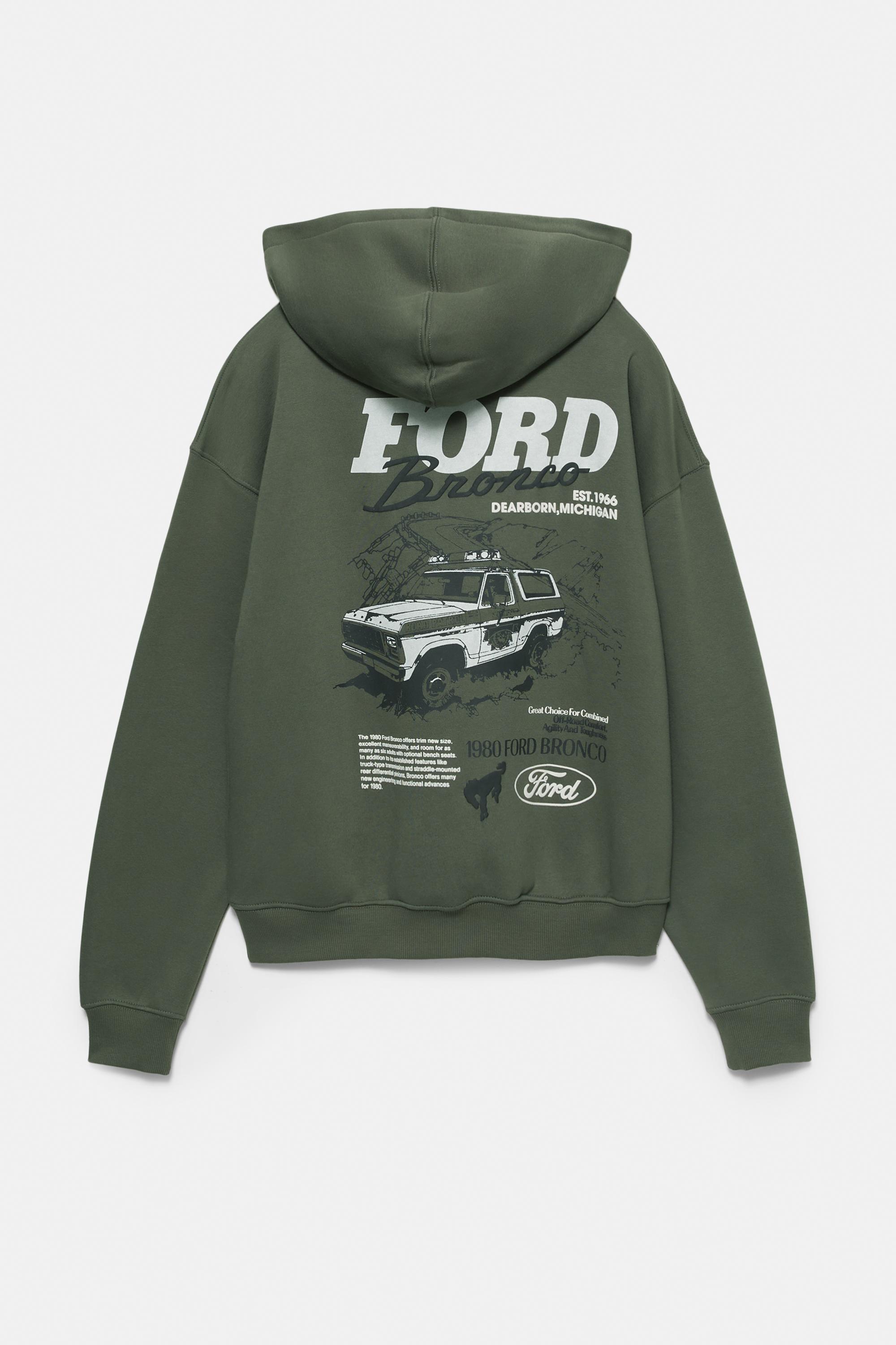 Ford Bronco hoodie — Khaki
