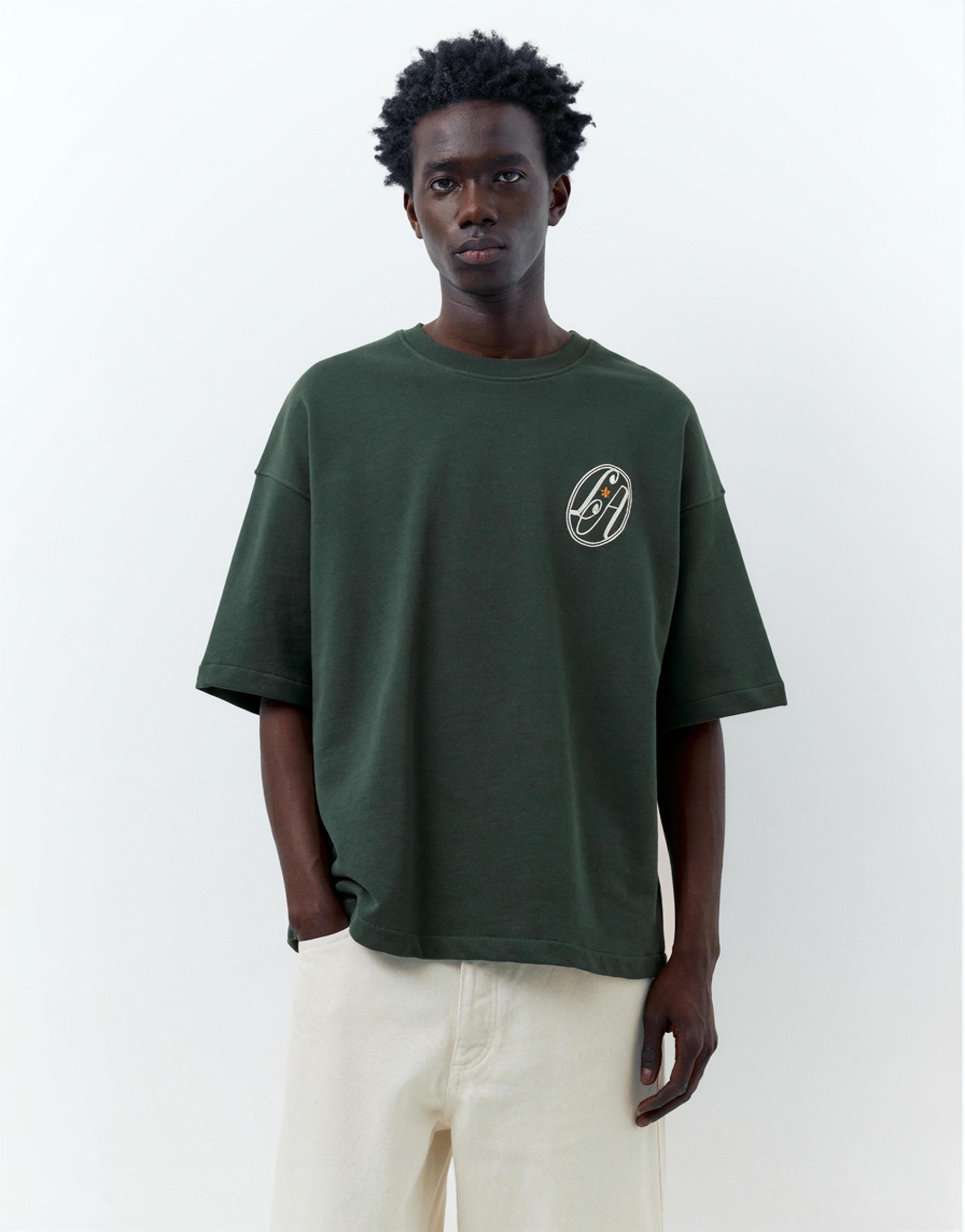 Los Angeles işlemeli t-shirt - Görsel 7