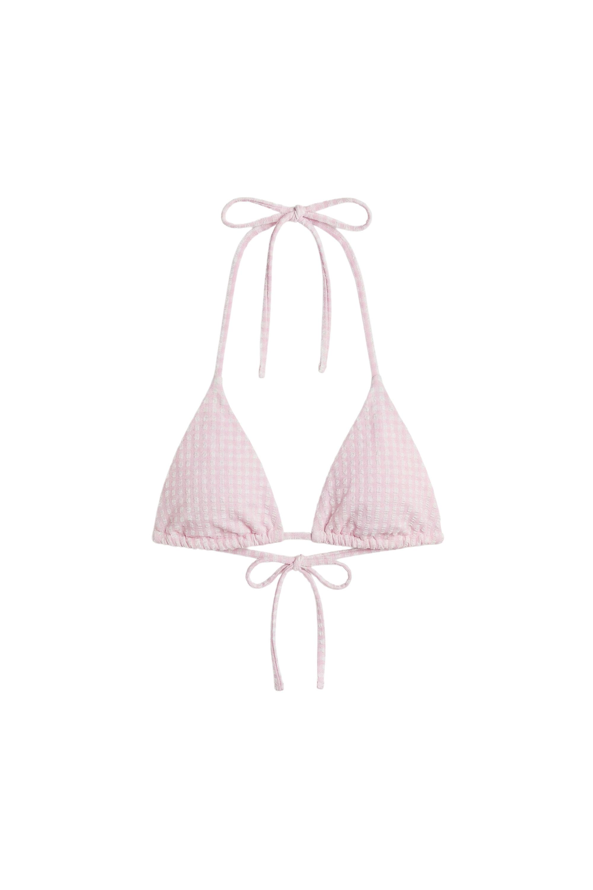 Pull&Bear Pötikareli bikini üstü görsel 3
