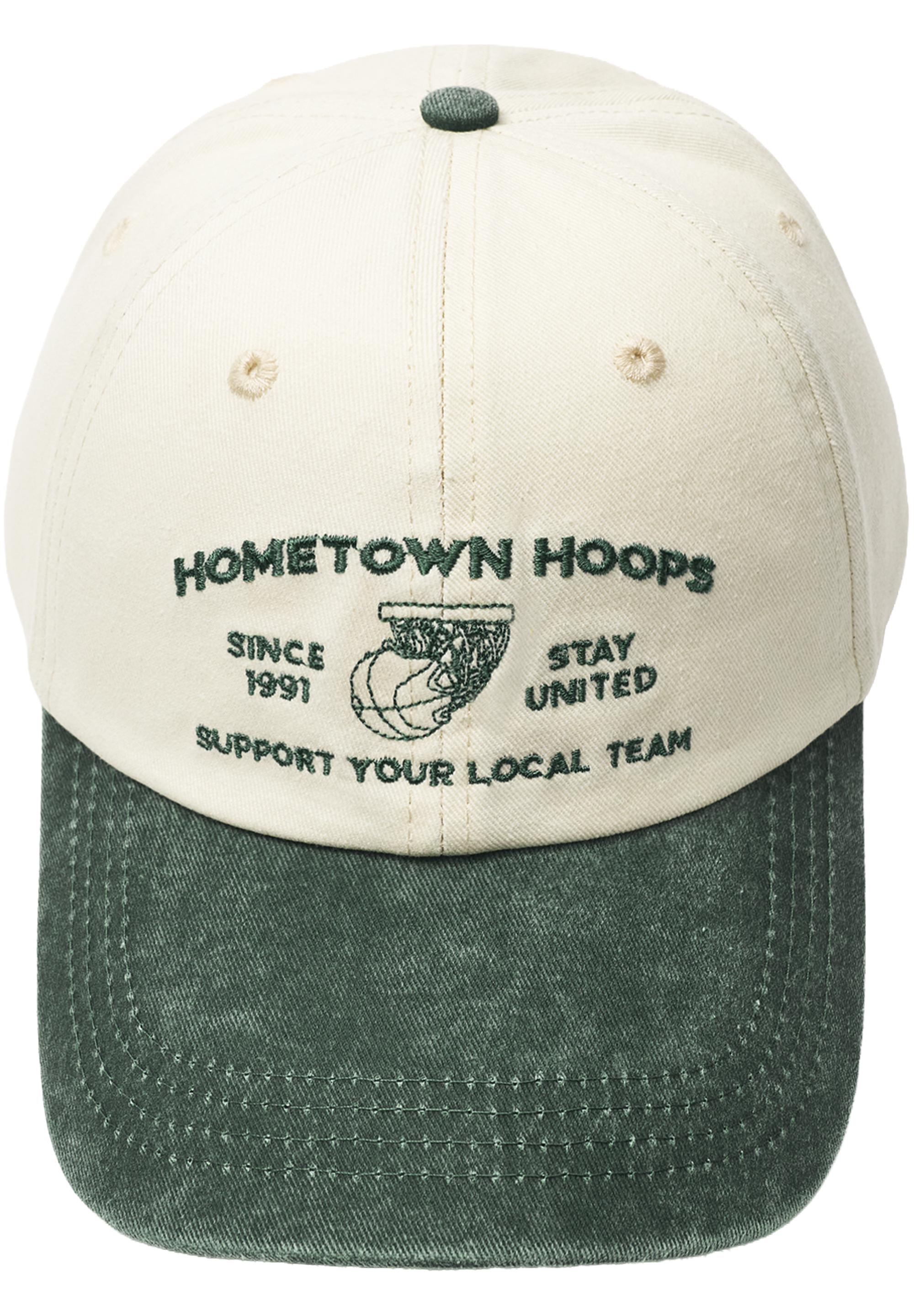 Hometown Hoops cap — Medium green
