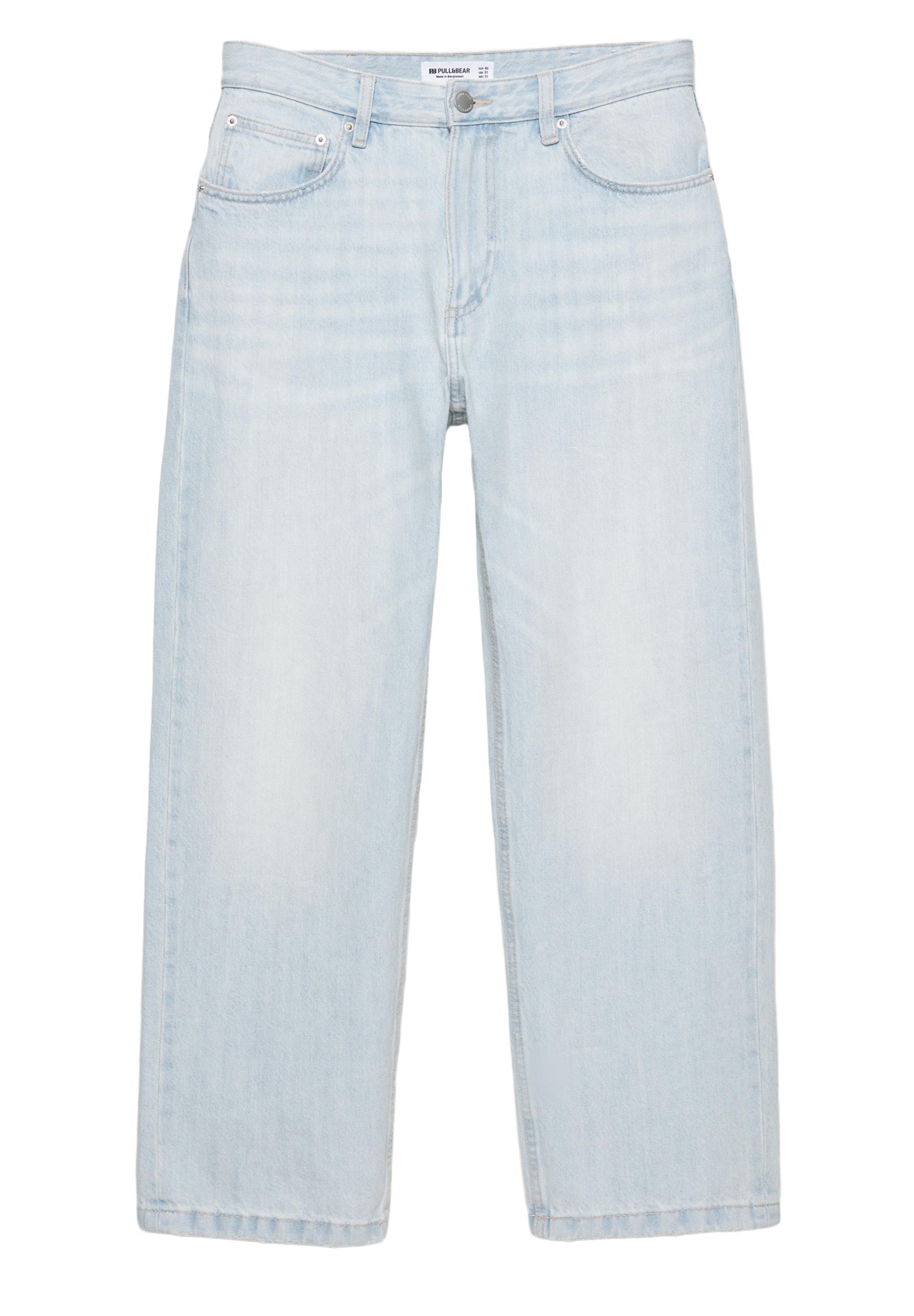 Straight-leg jeans — Pale indigo