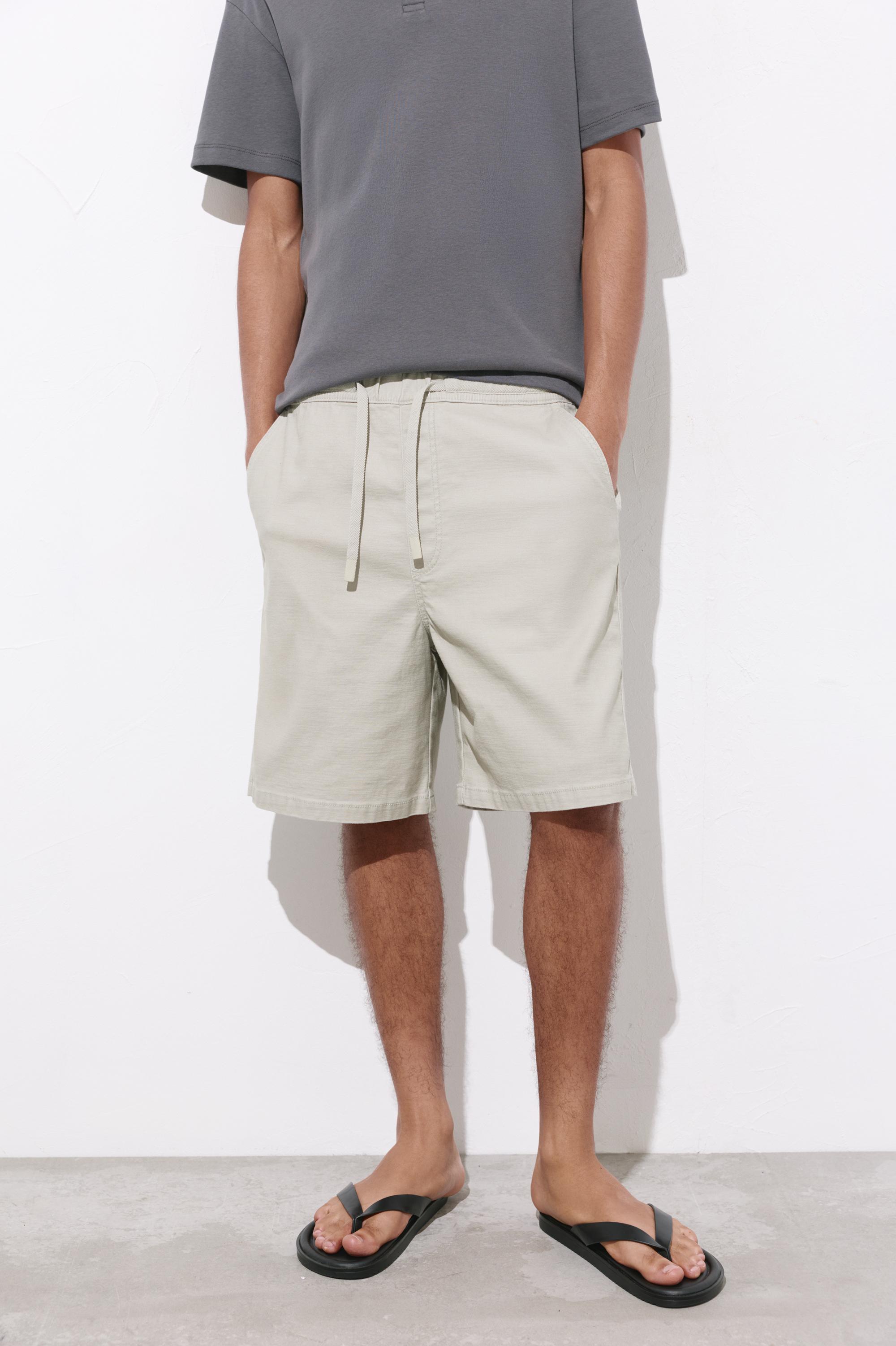 Bermuda sweat shorts — Mint