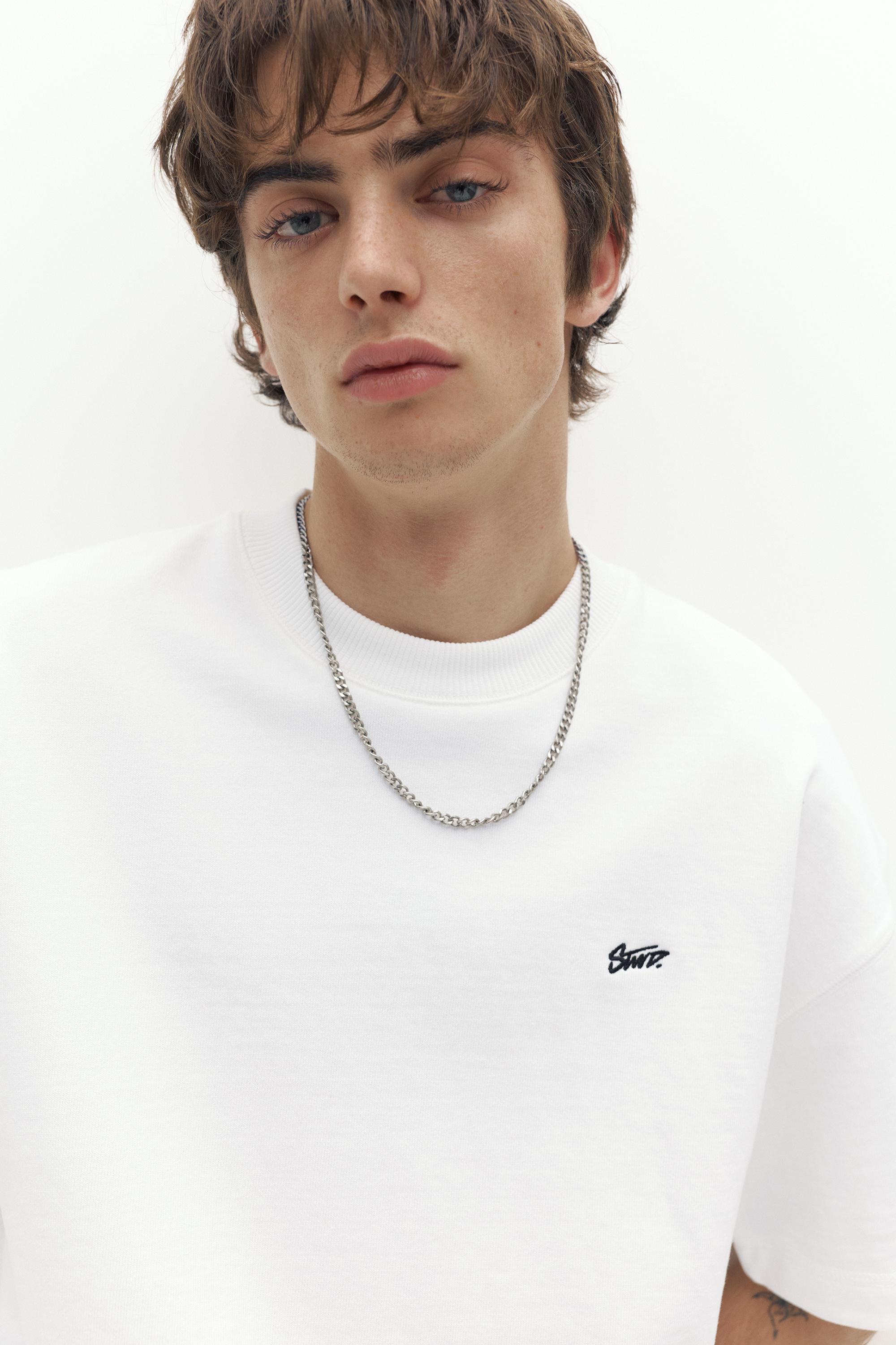 Kısa kollu logolu sweatshirt - Görsel 54