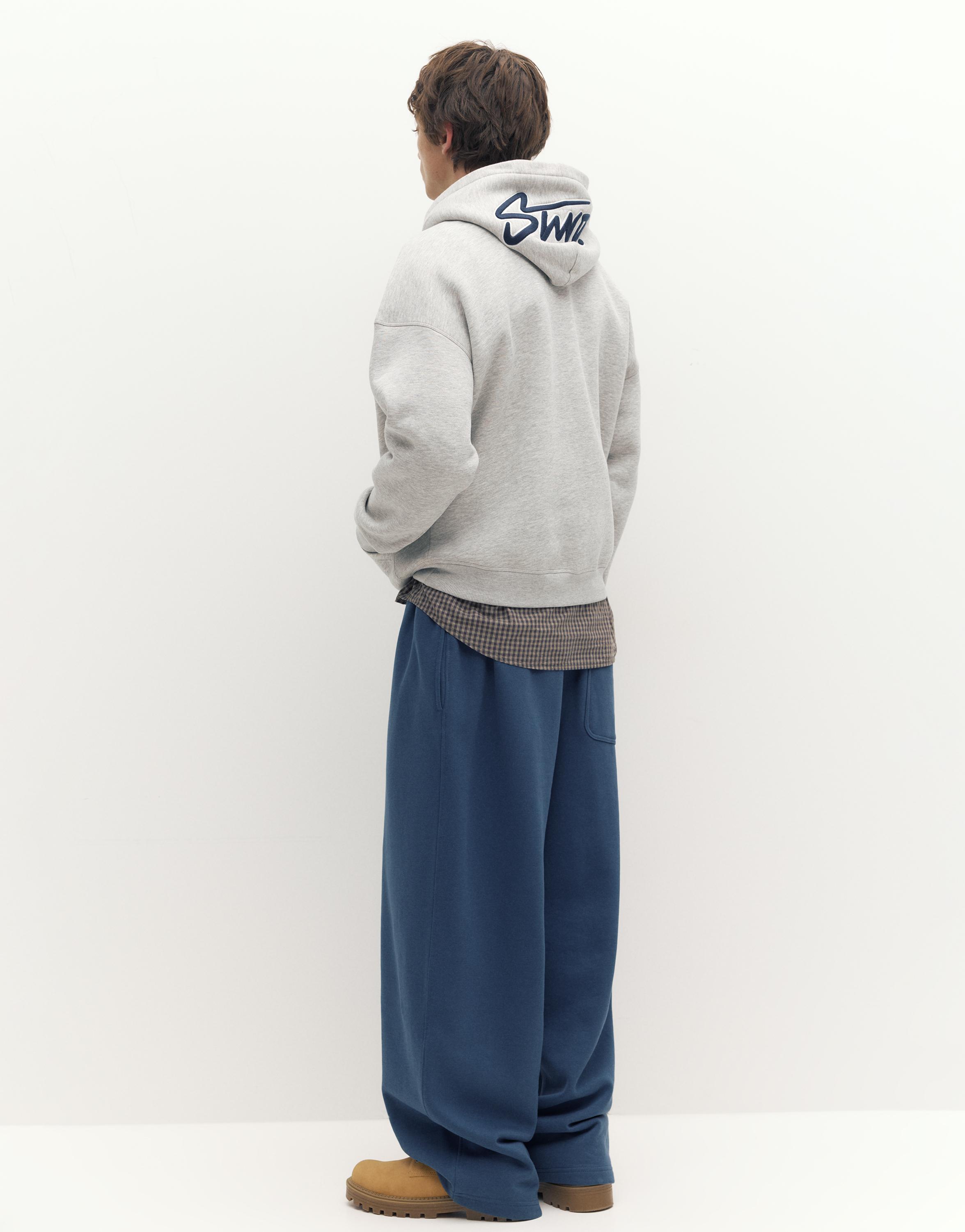 STWD İşlemeli kapüşonlu sweatshirt - Görsel 104