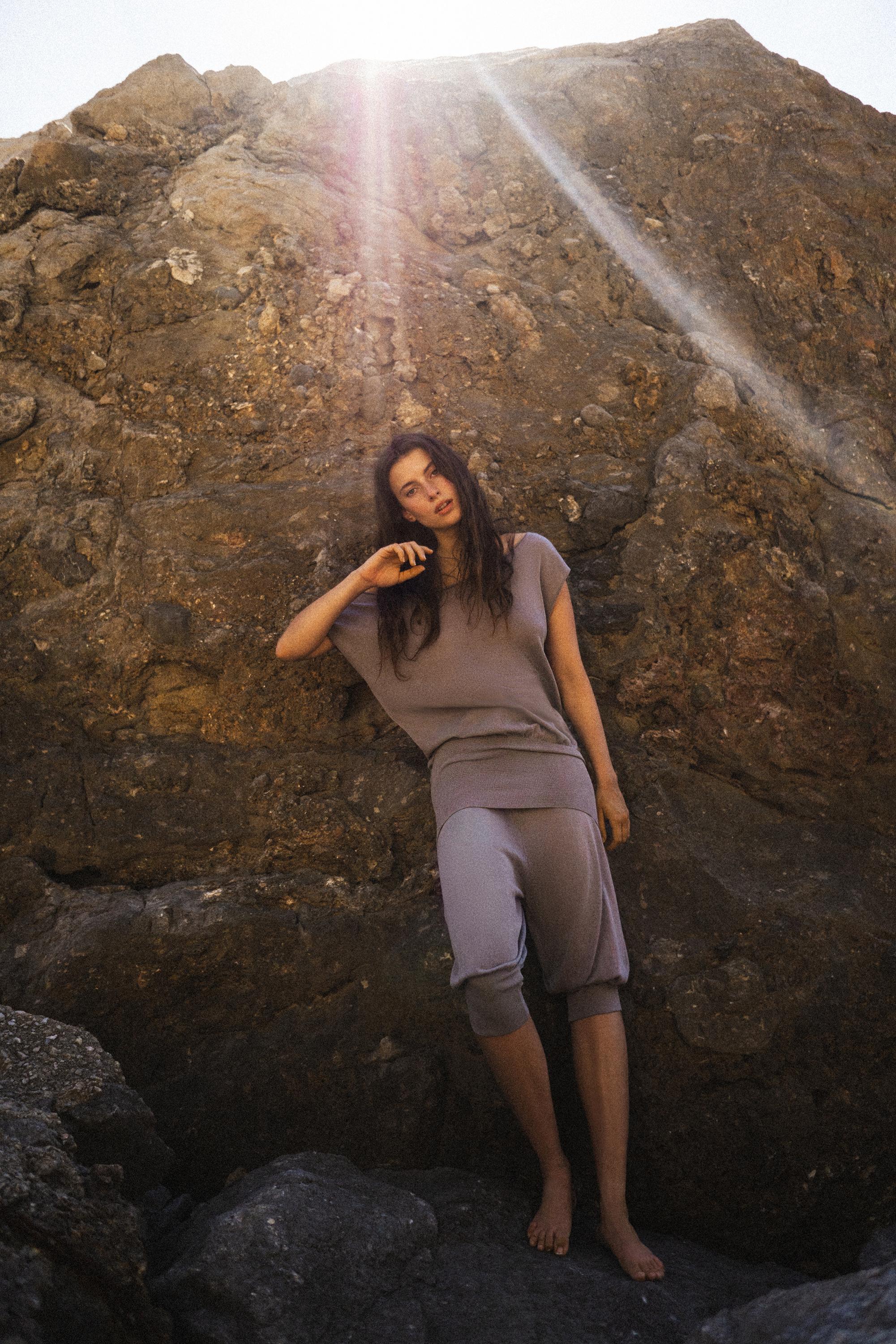 Sarouel trousers — Steel
