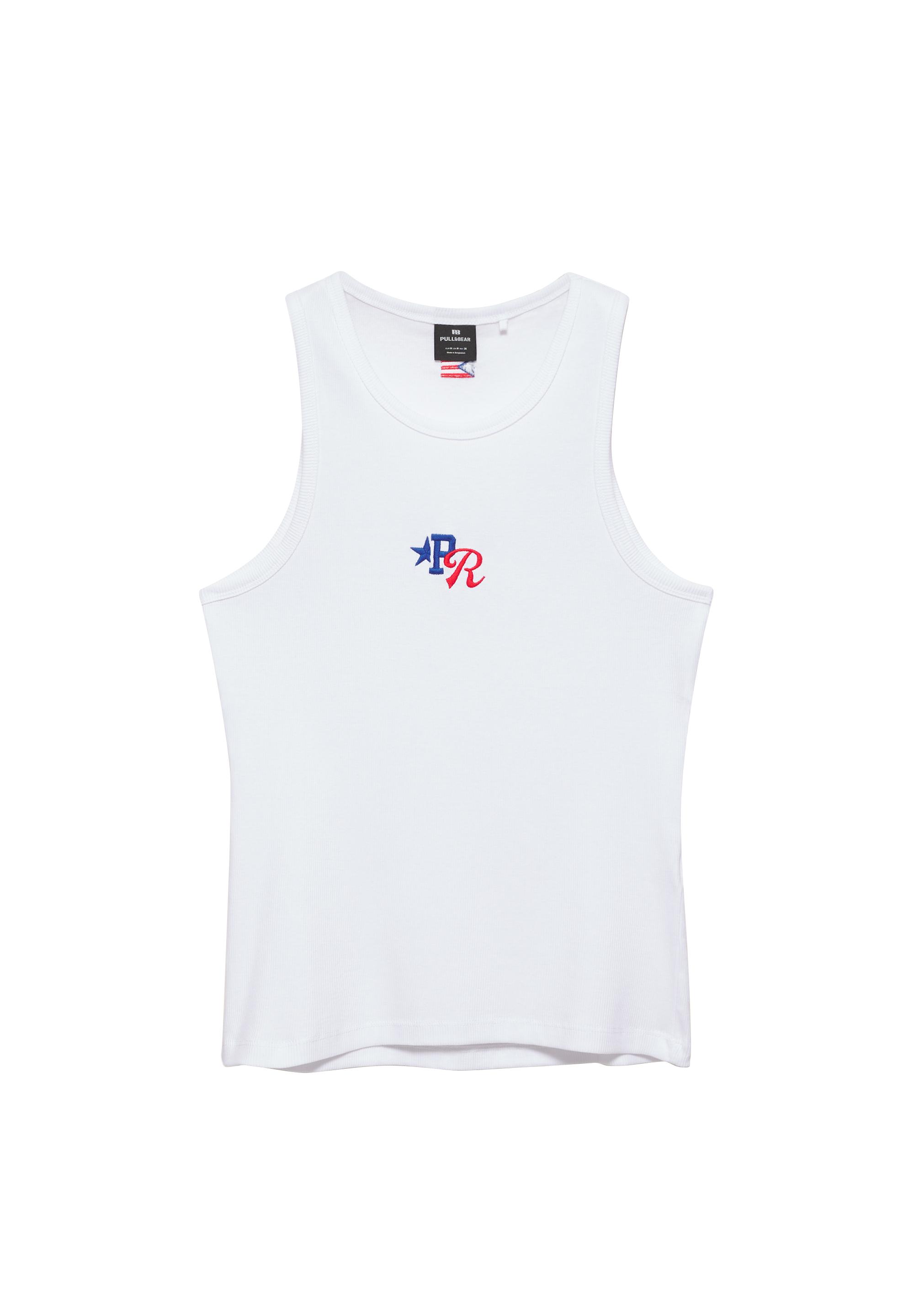 Puerto Rico tank top — White