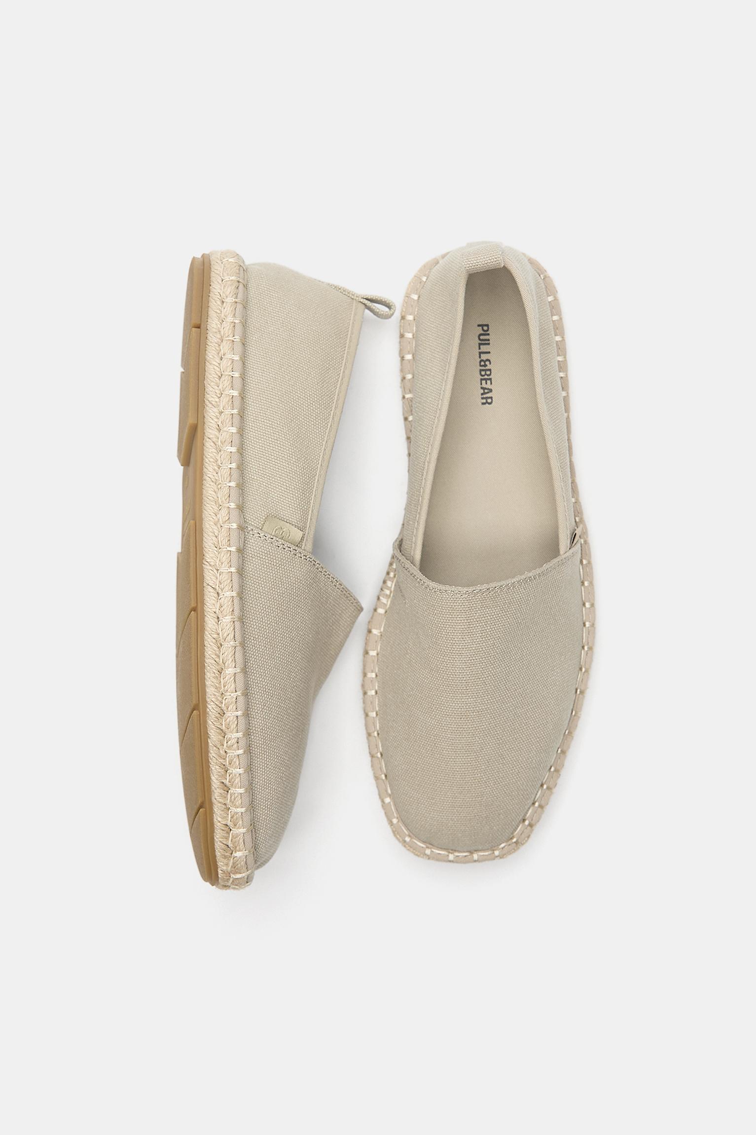 Jute espadrilles — Ecru
