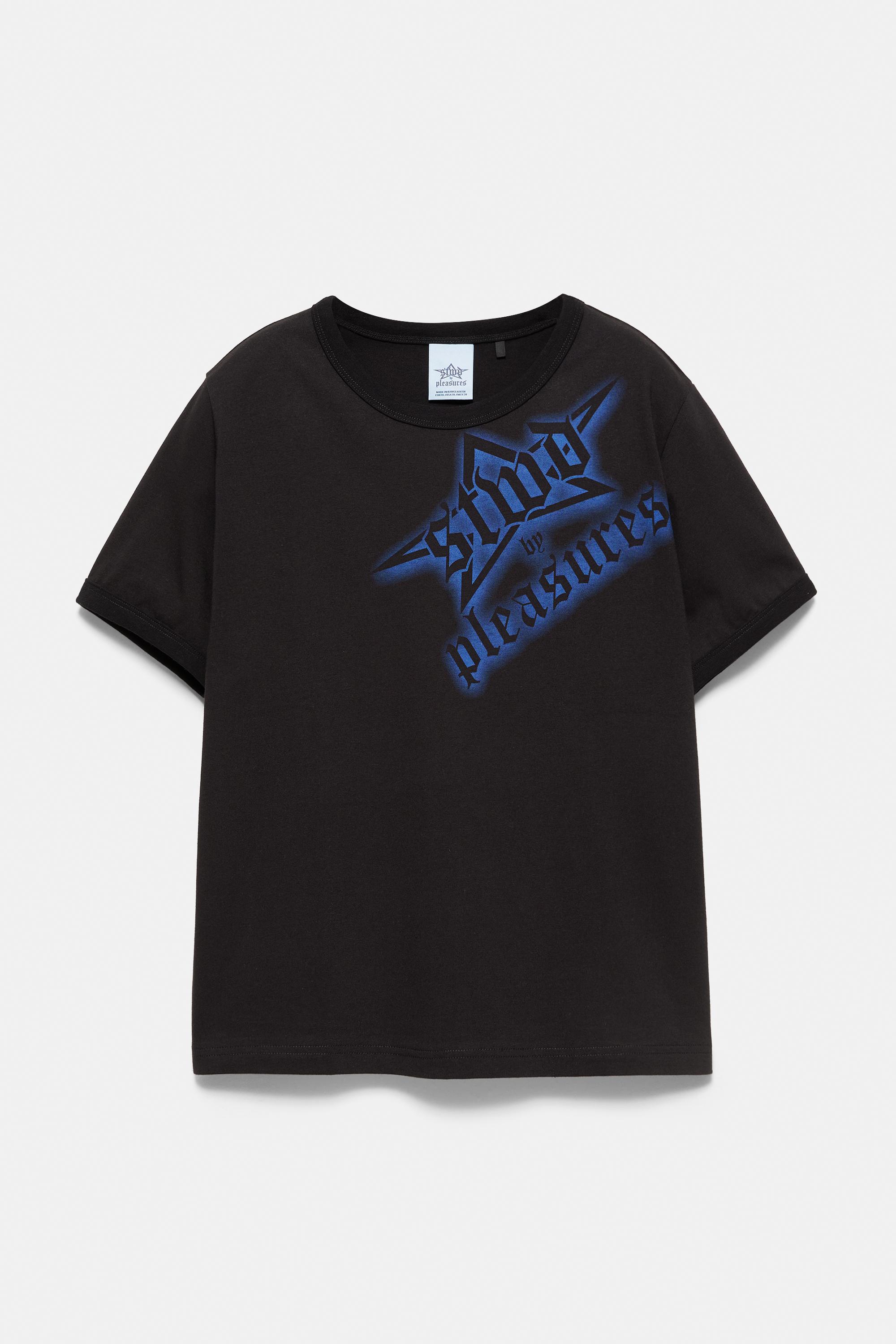 Pleasures x STWD T-shirt — Black