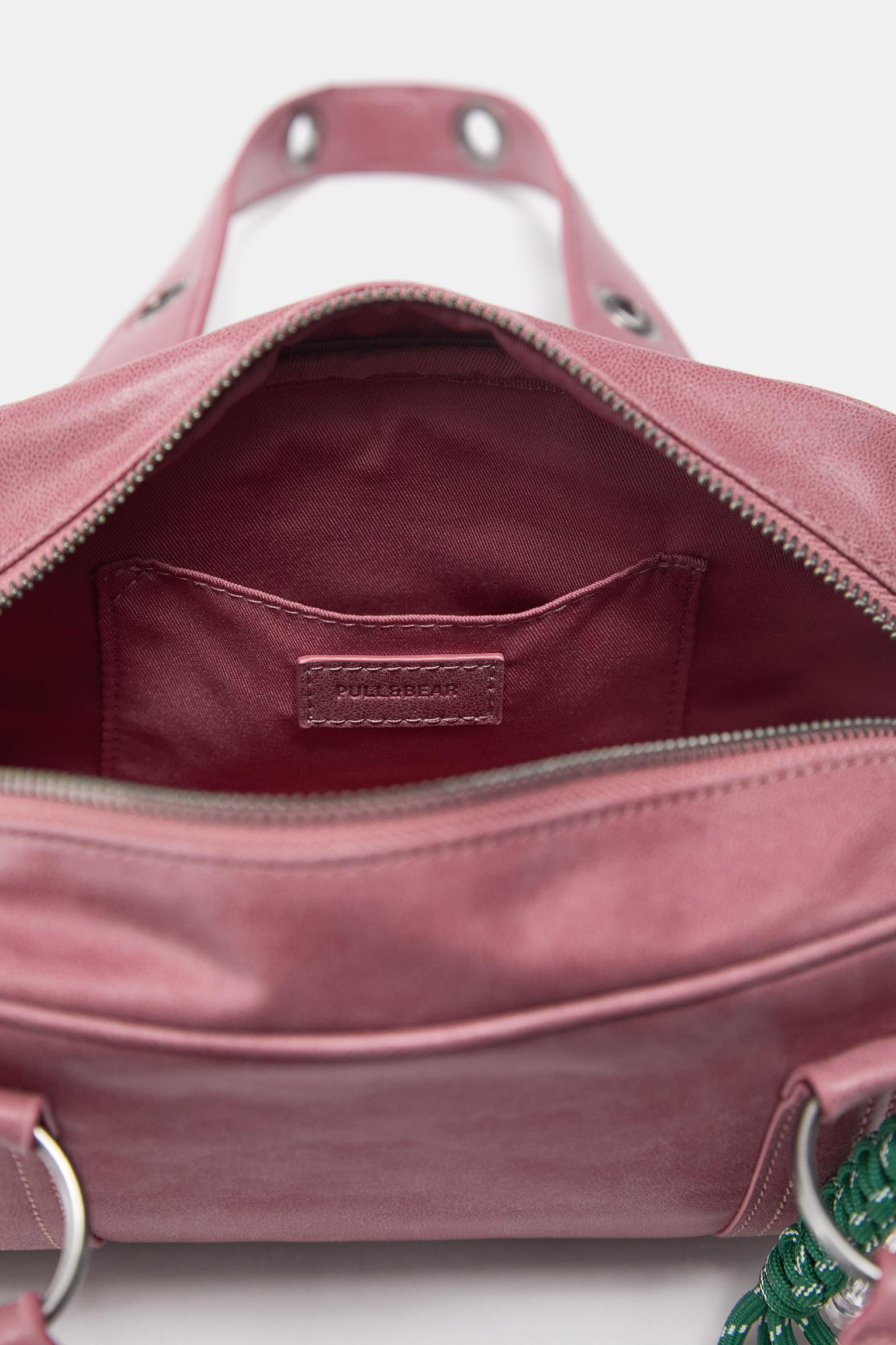 Süslemeli omuz çantası - Görsel 4