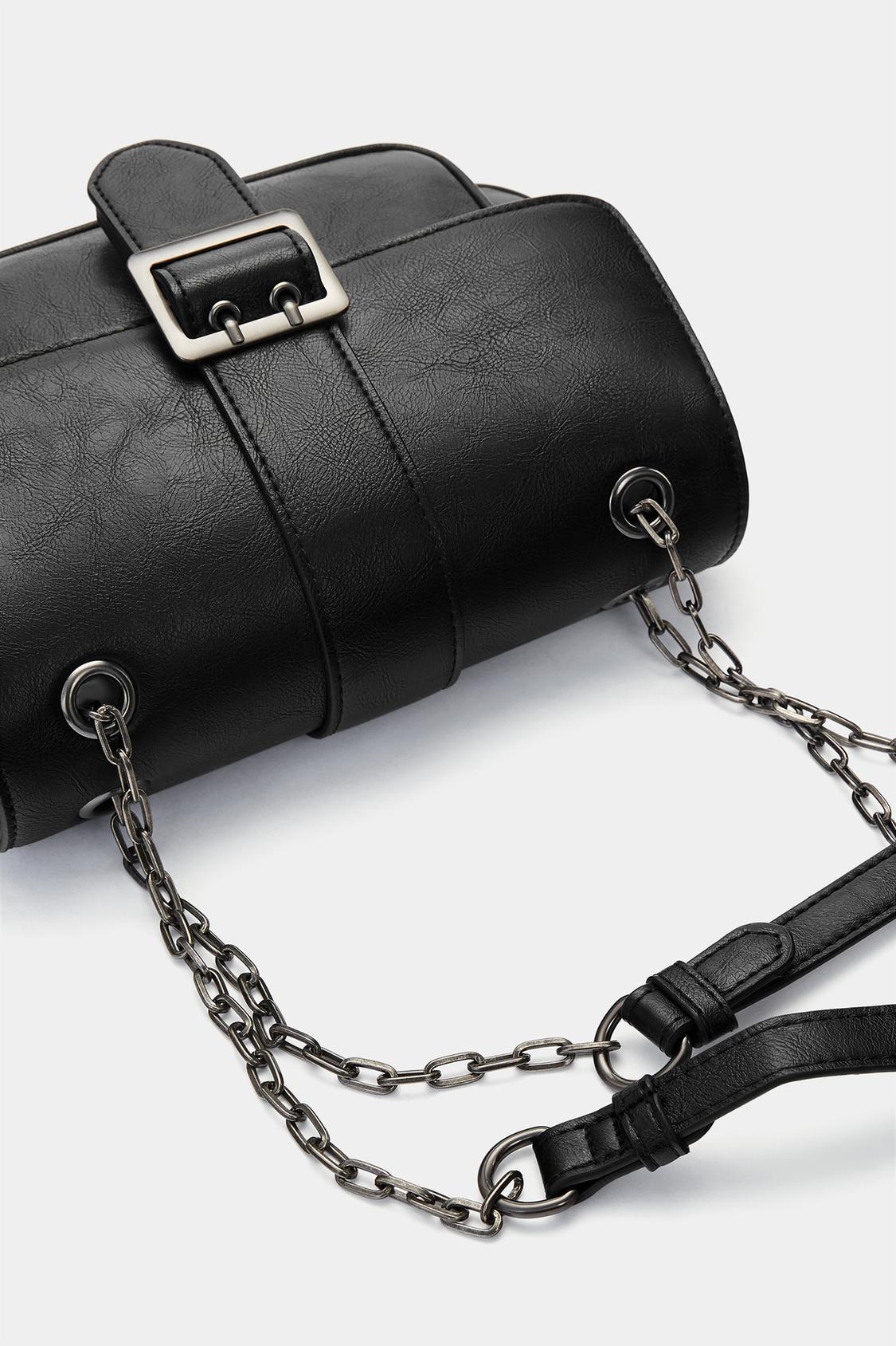 Crossbody bag with buckle - pull&bear 