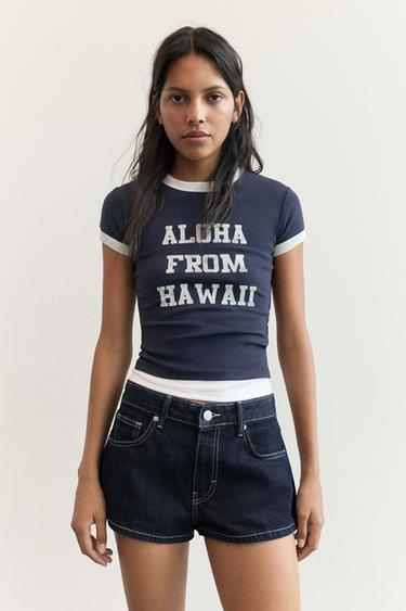 Lilo & Stitch slim fit T-shirt — Navy 2