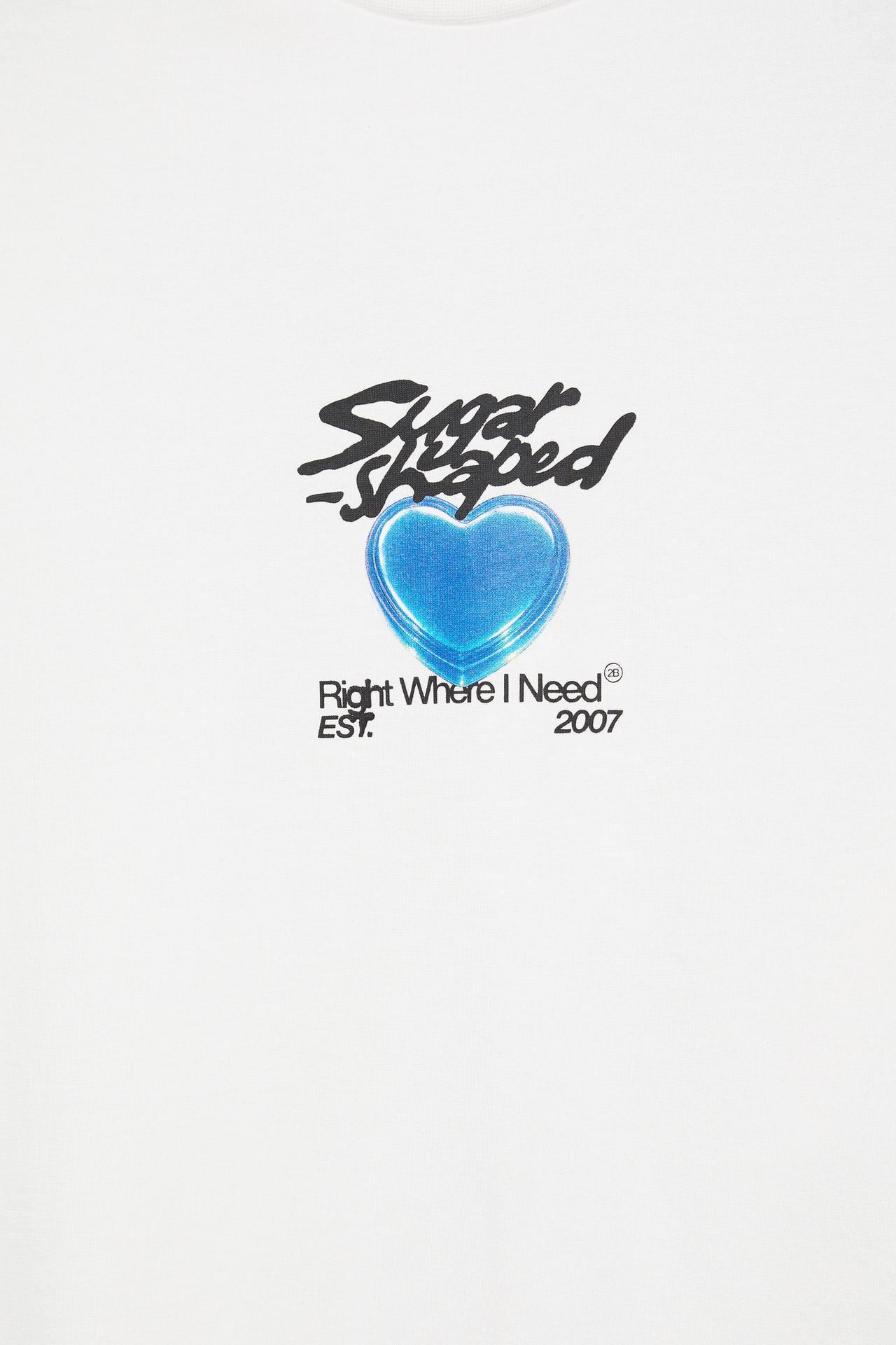 STWD Sweet Candy graphic T-shirt — White