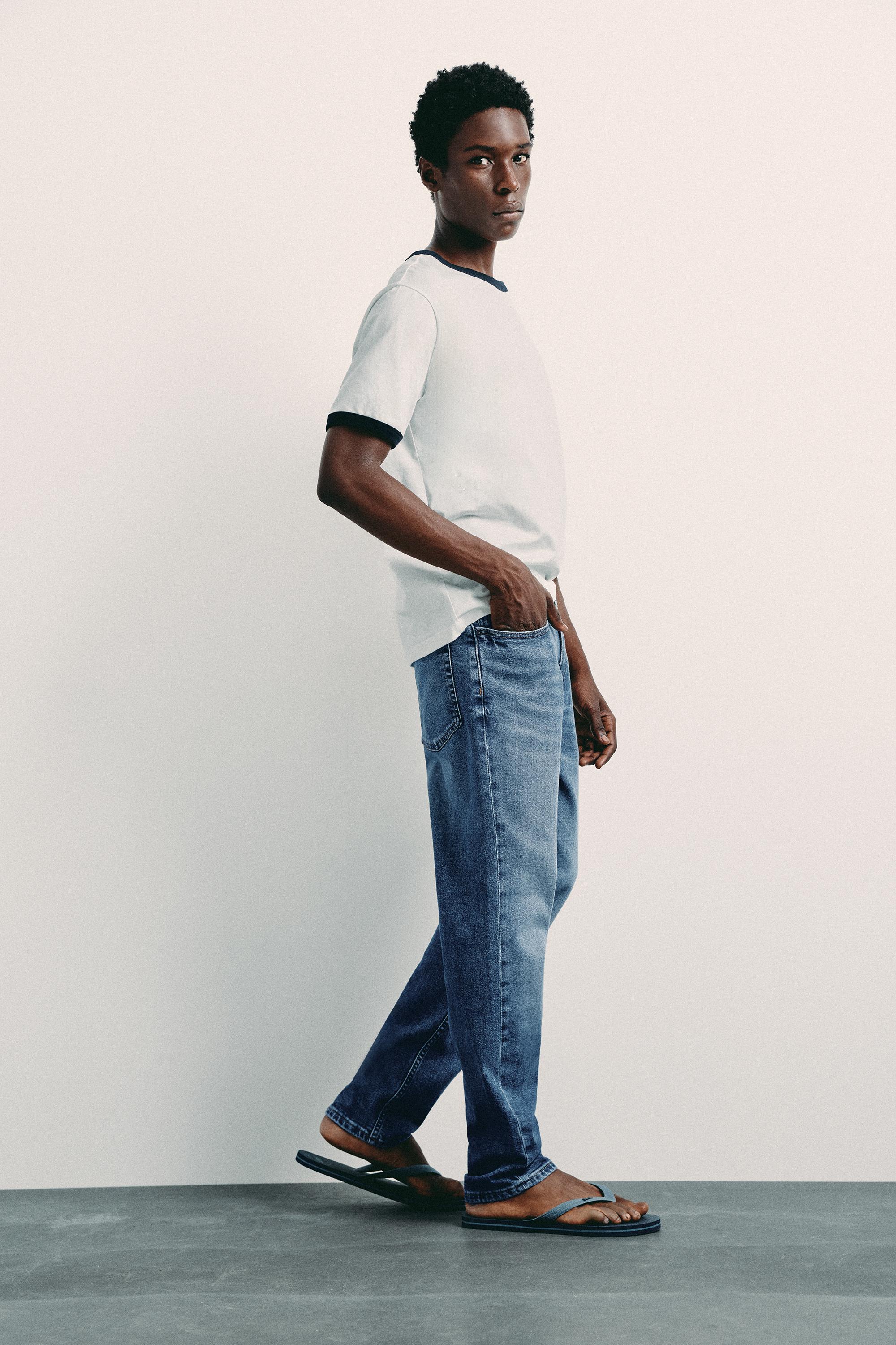 Slim fit jeans — Medium blue
