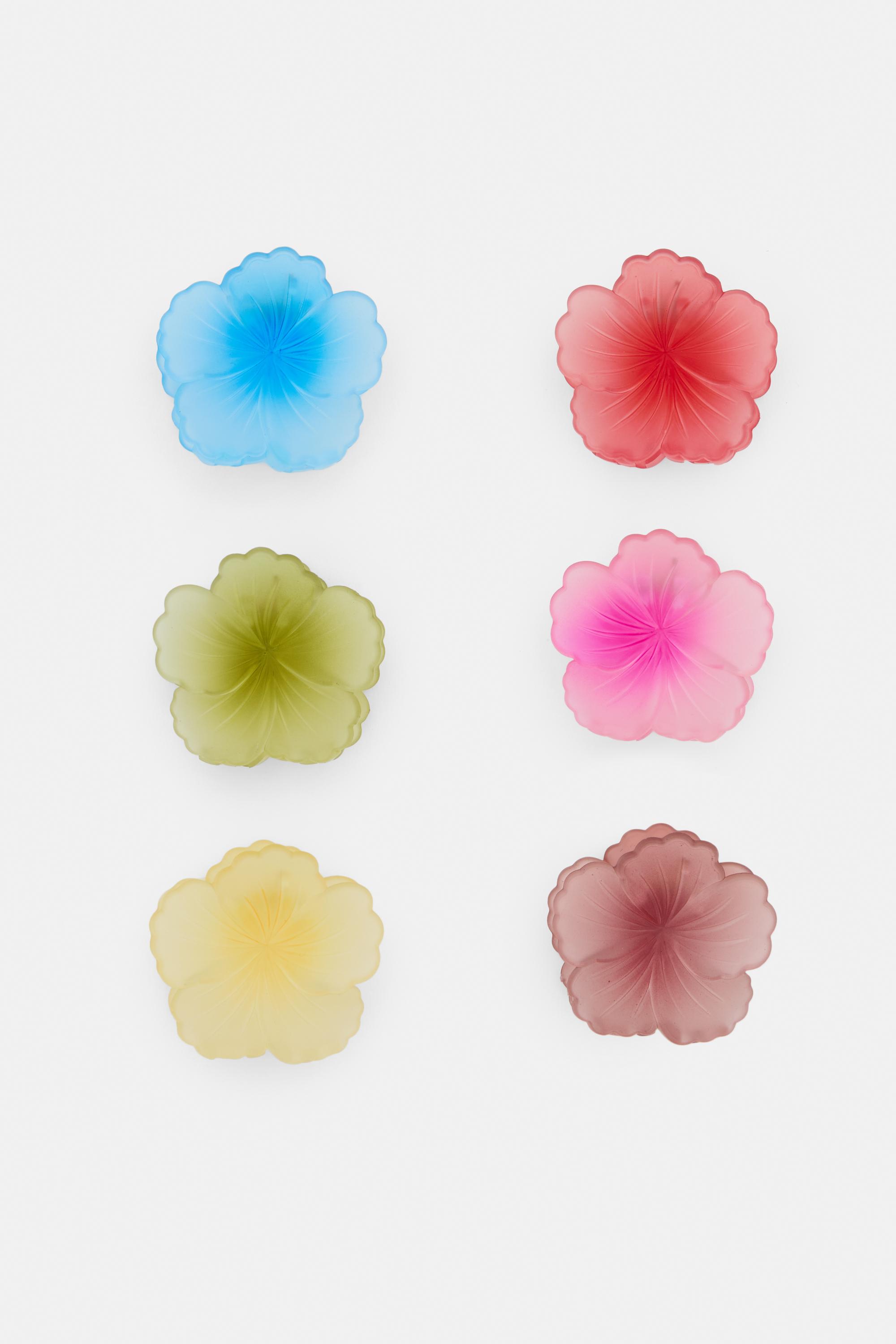 Conjunto 6 Molas Hibisco