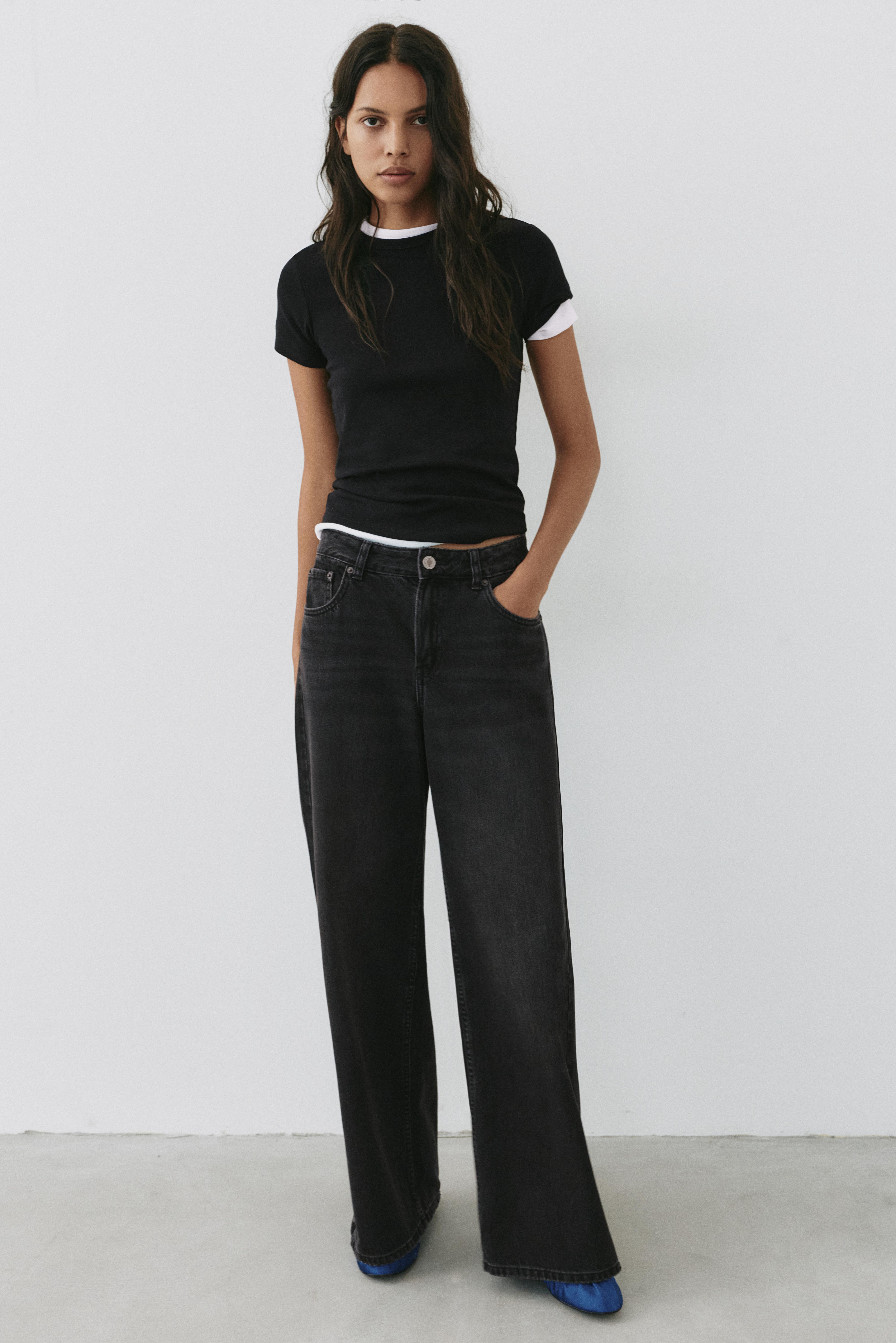 Oversize baggy jeans — Black