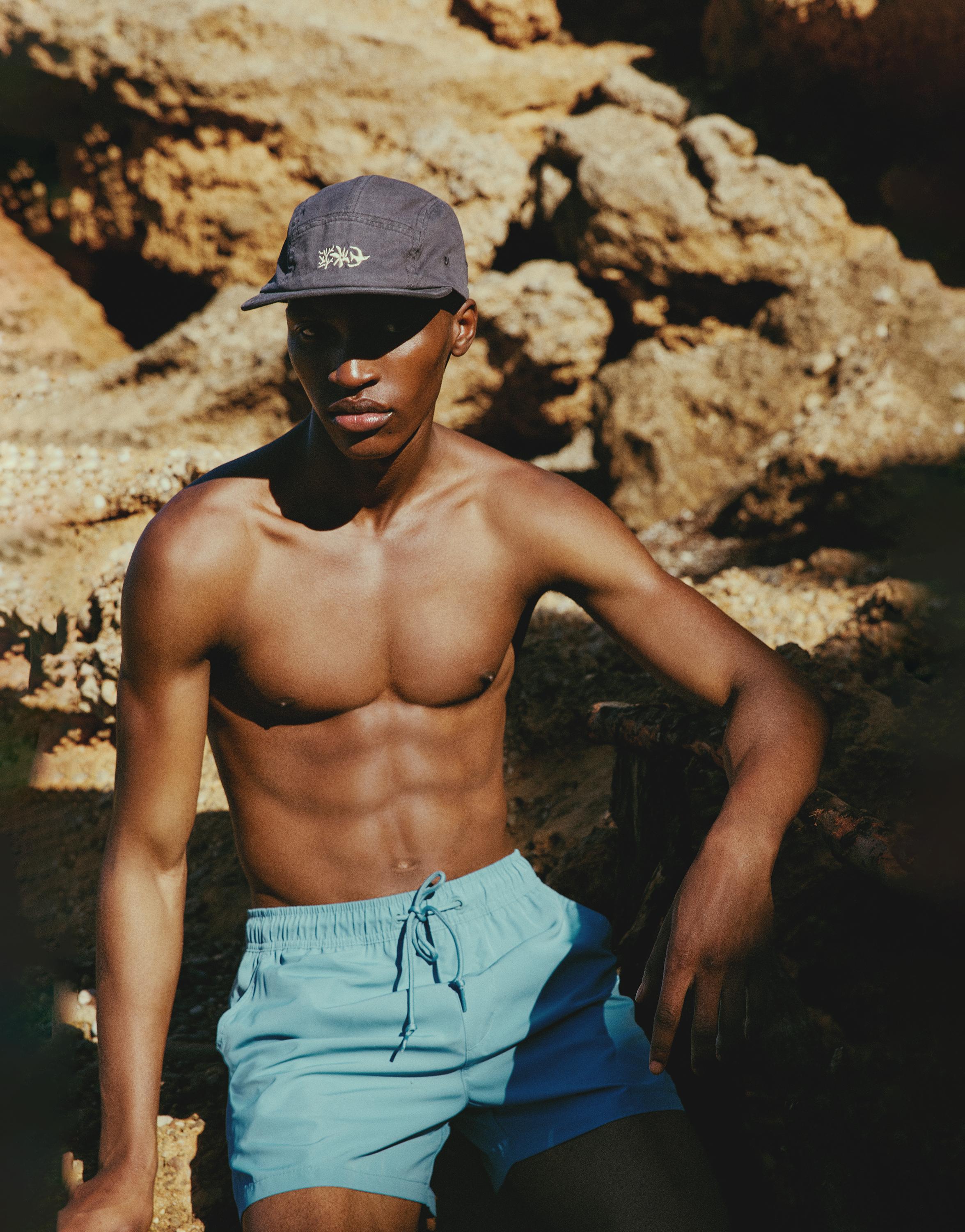 Basic swimming trunks — Navy