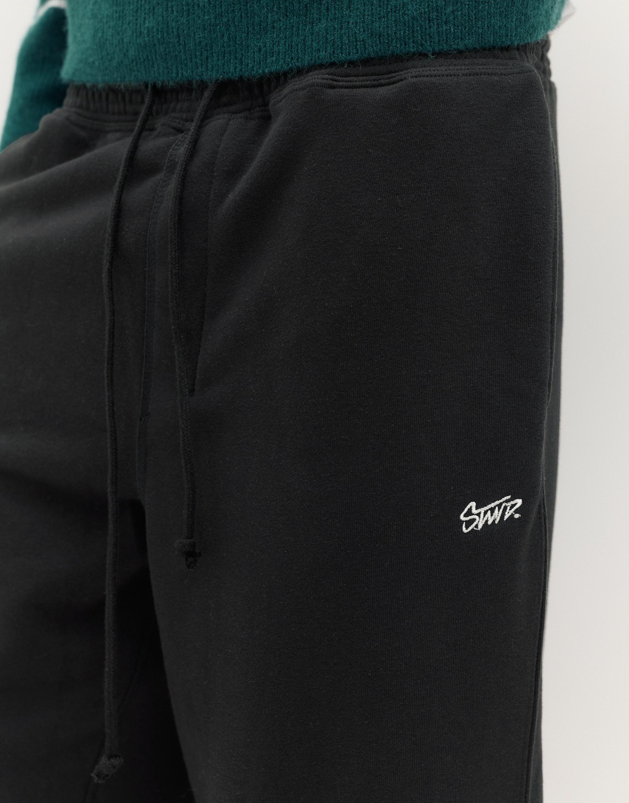 STWD tracksuit bottoms — Black