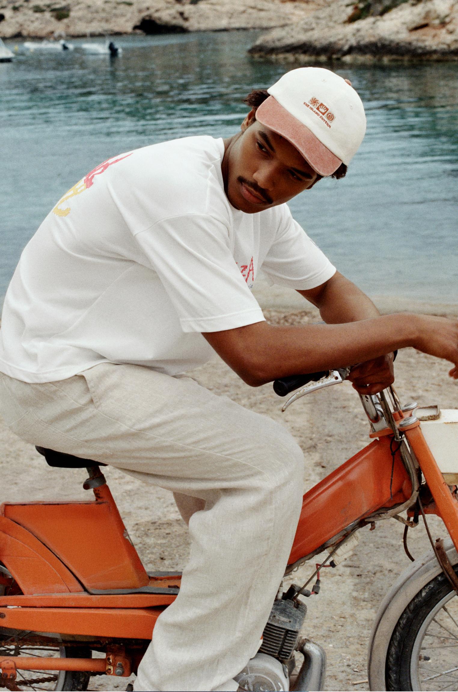 Relaxed fit Ibiza T-shirt — Off white
