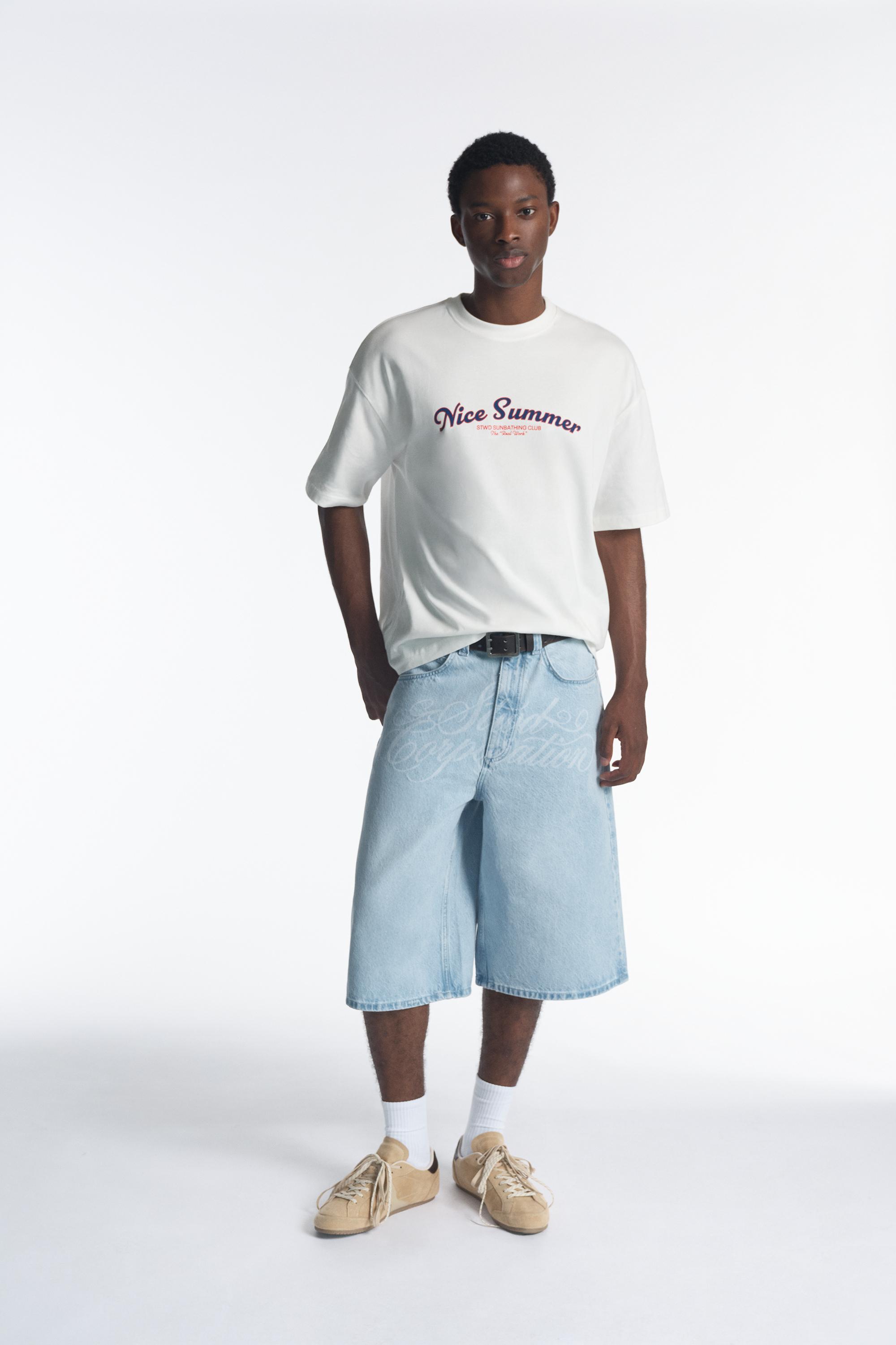 STWD Nice Summer T-shirt — Off white