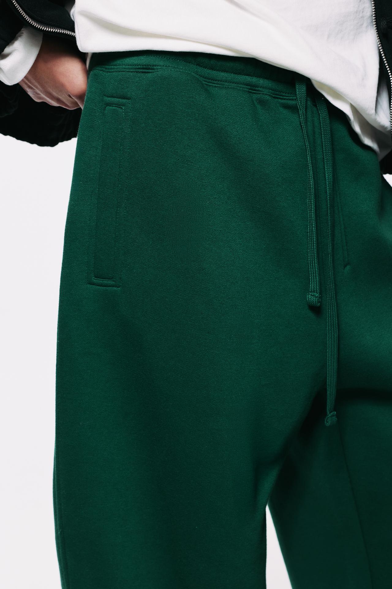 Basic baggy tracksuit bottoms — Bottle