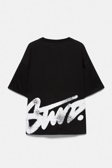 Oversize STWD T-shirt — Black 7
