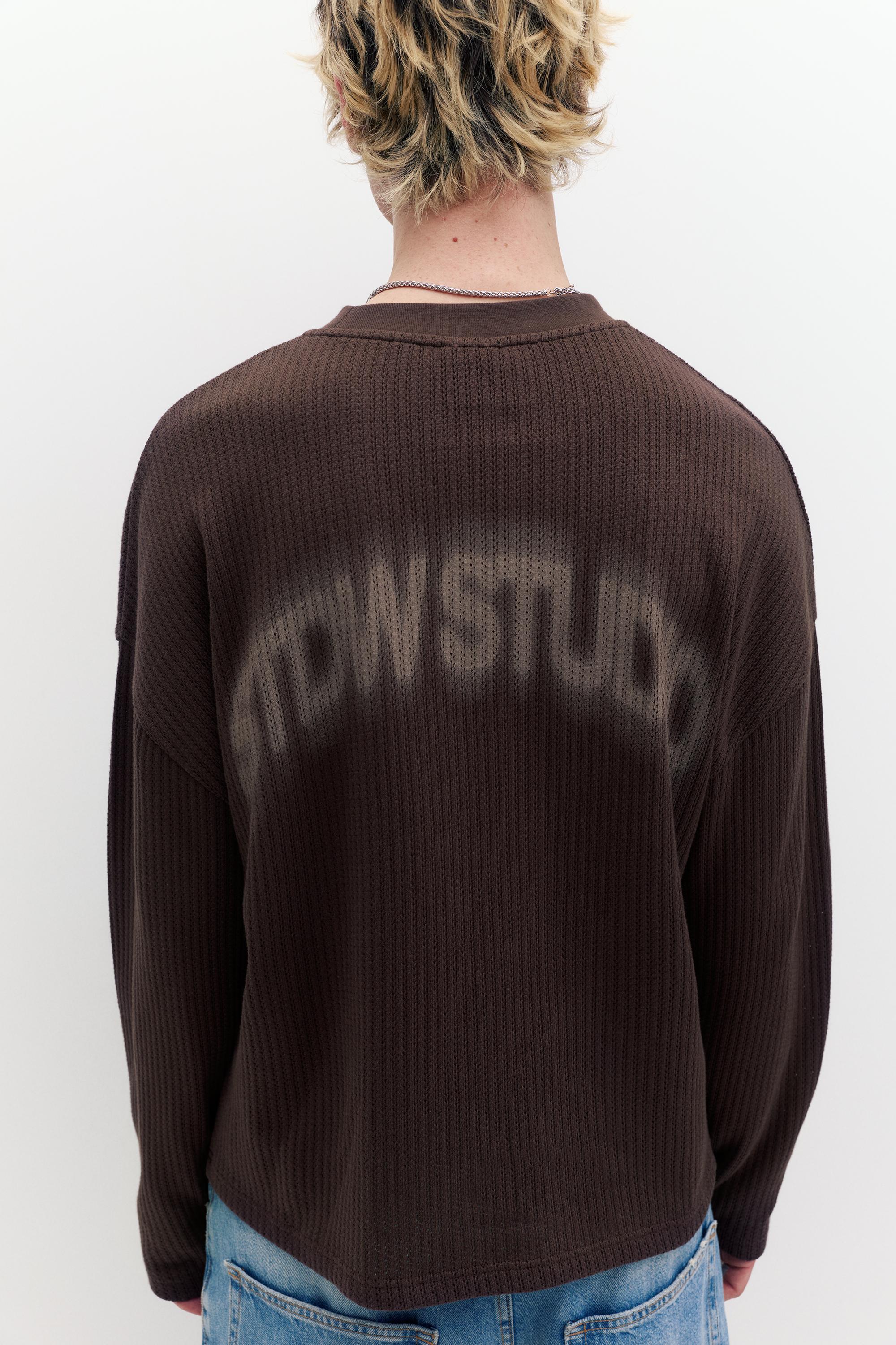 Yıldız baskılı triko tişört - Görsel 21