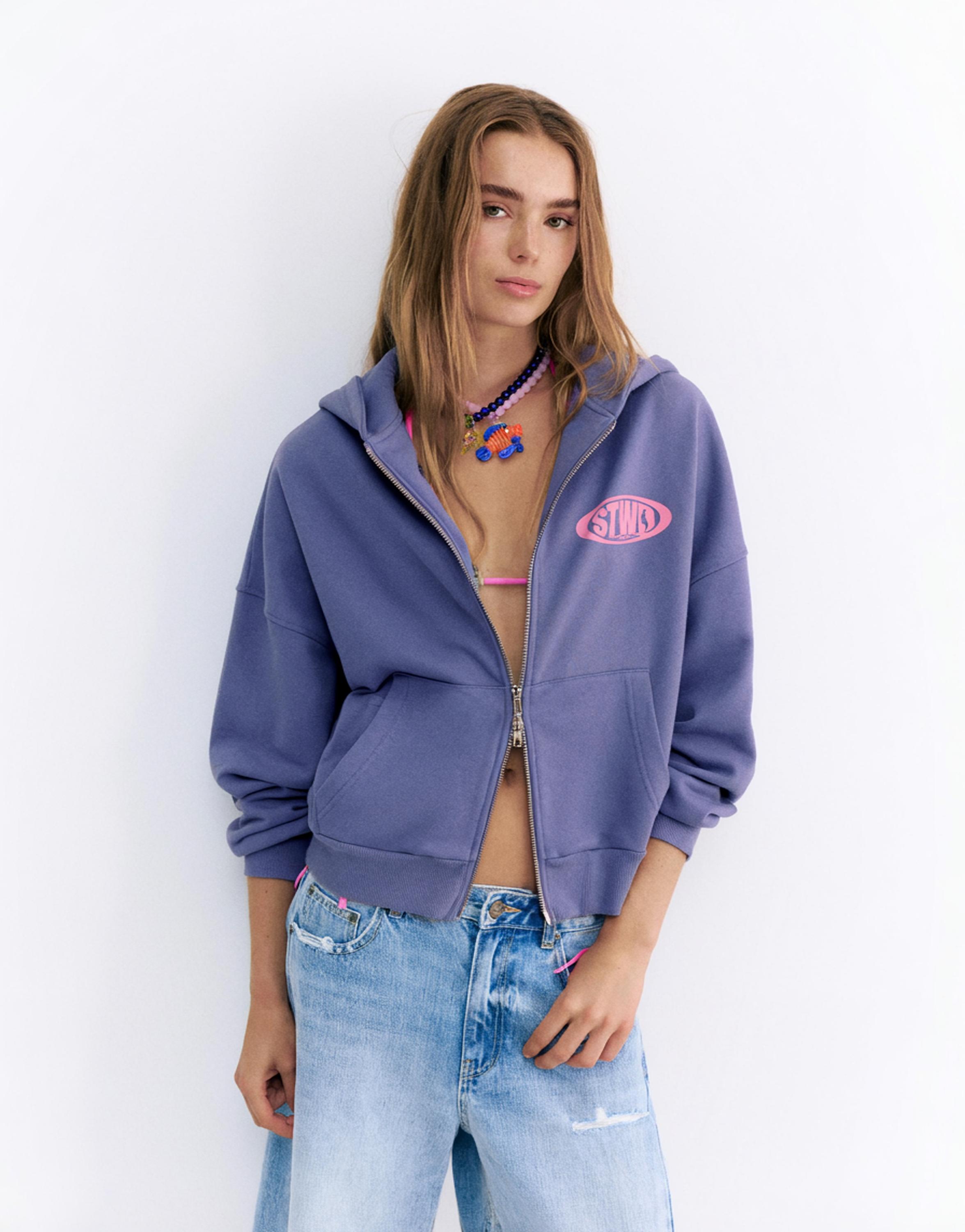 Pleasures x STWD hoodie